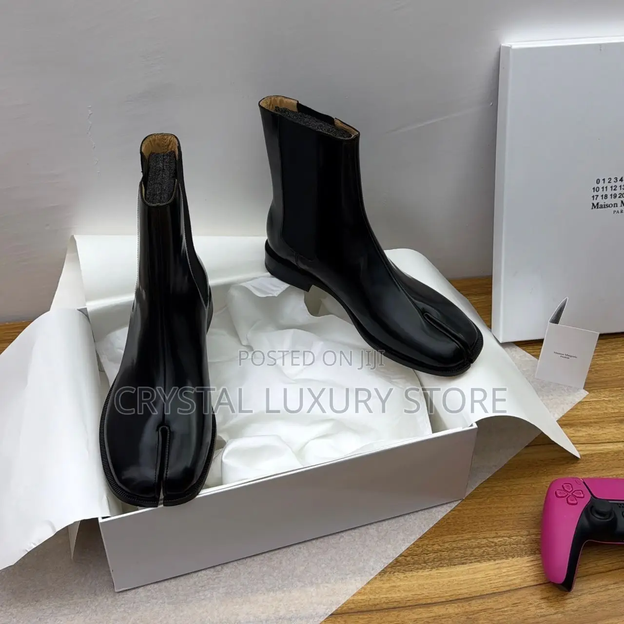 Maison Margiela Quality Luxury Men Genuine Leather Boots