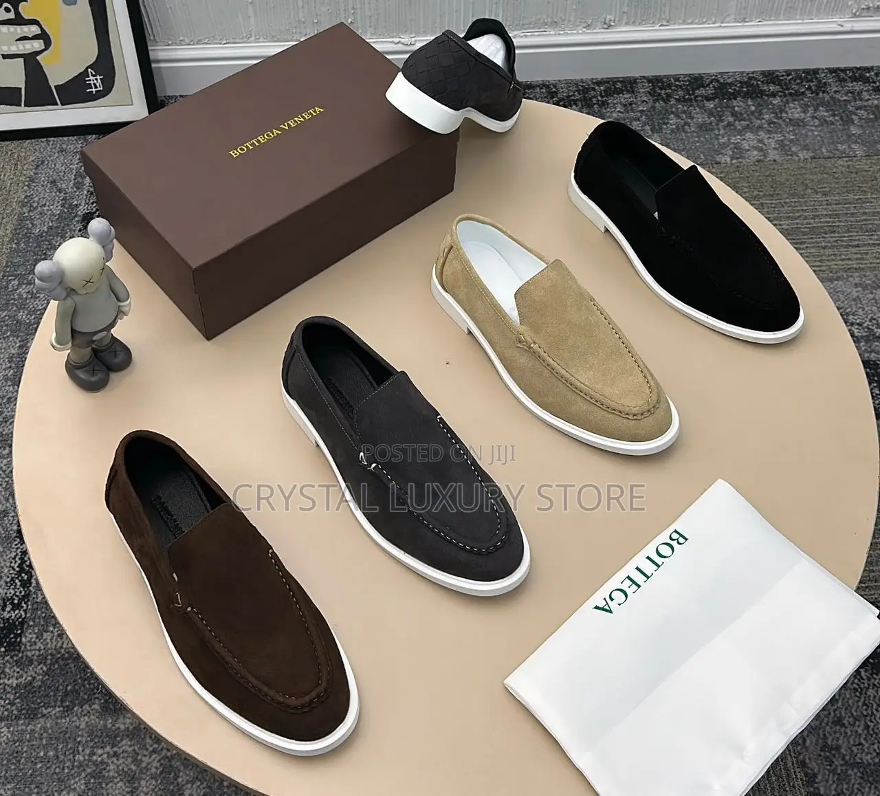 Bottega Veneta Quality Luxury Men Suede Shoe