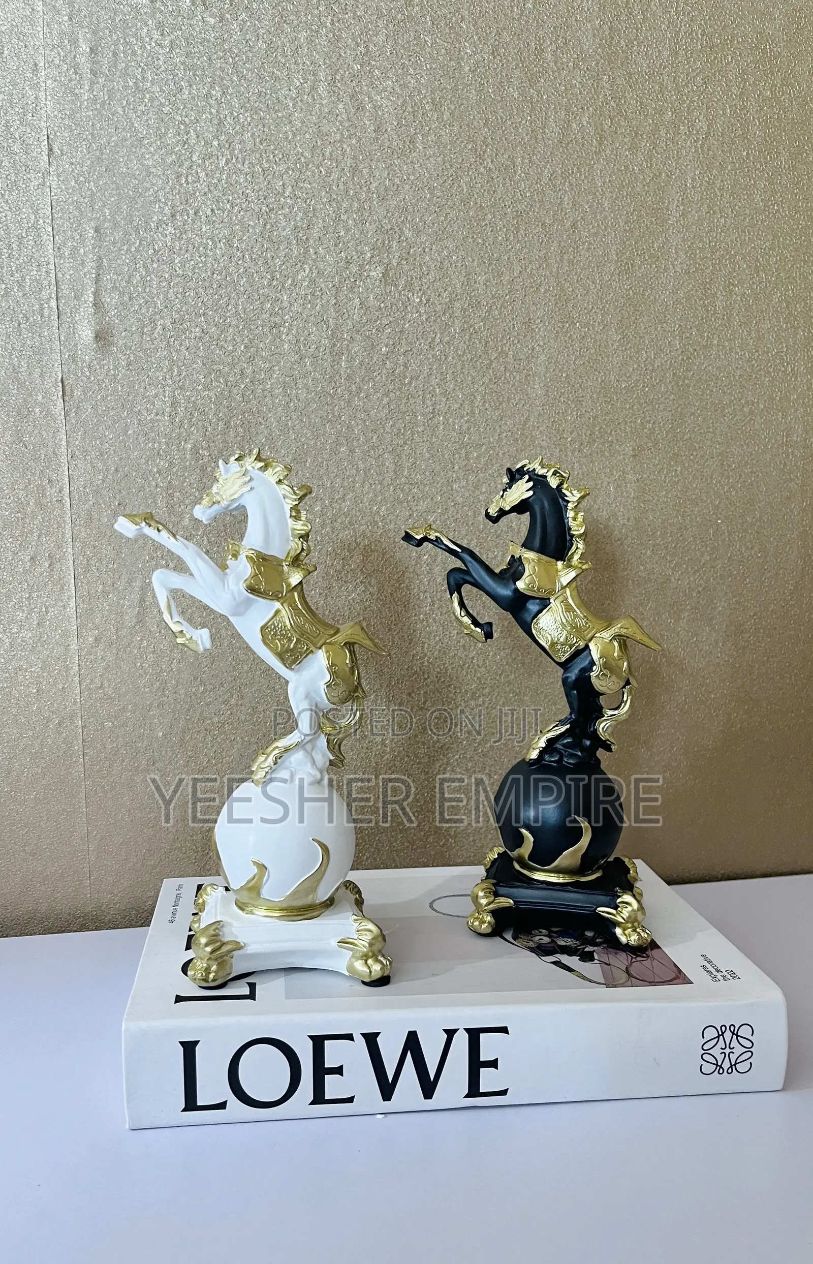 Royal Horse Figurine Statue Decor