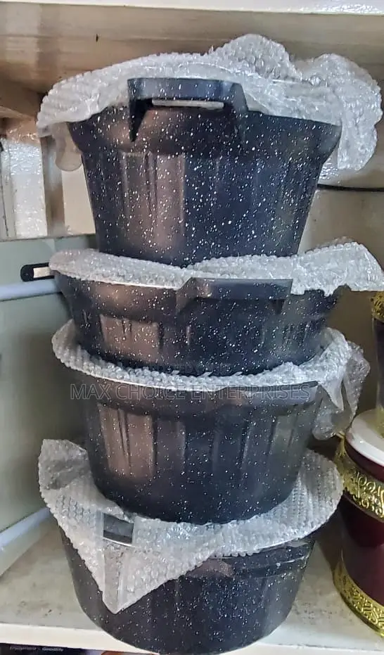 4pcs Brocook Granite Pot