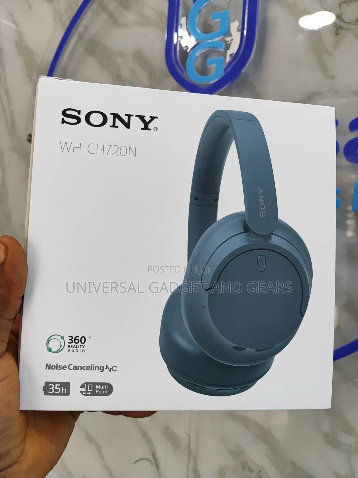 Sony Wh-Ch720n Wireless Bluetooth Noise Cancelling Over-Ear Headphones