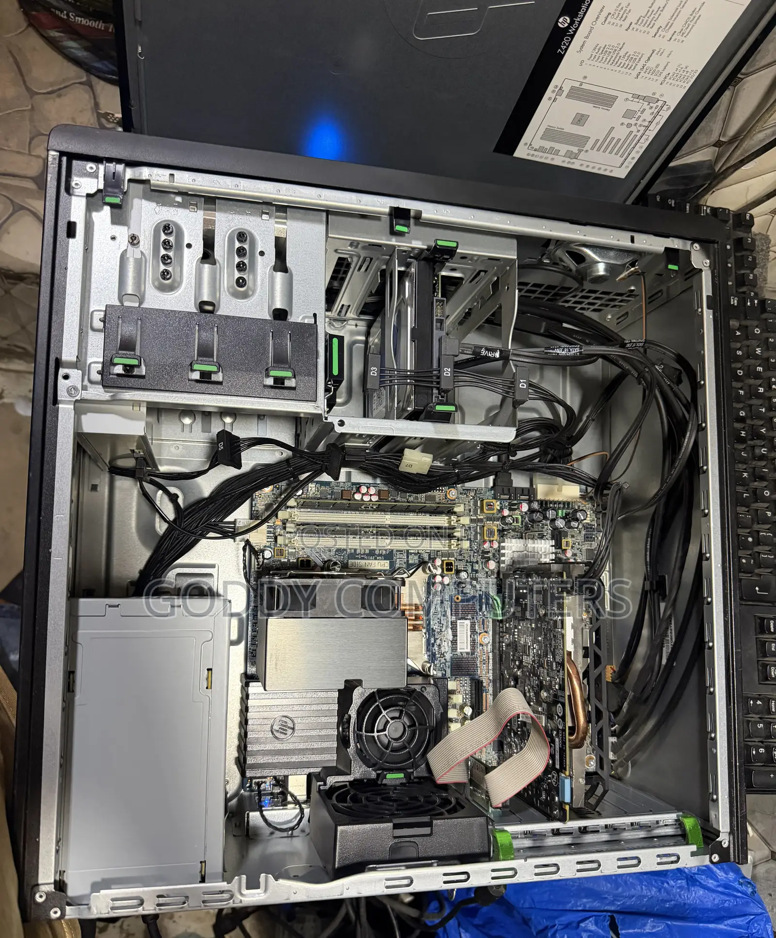 Desktop Computer HP Z420 32GB Intel Xeon HDD 1T