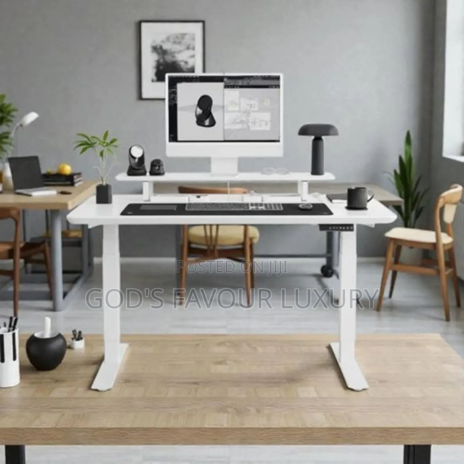 Adjustable Electric Des for Computers and Laptop - 1.6m