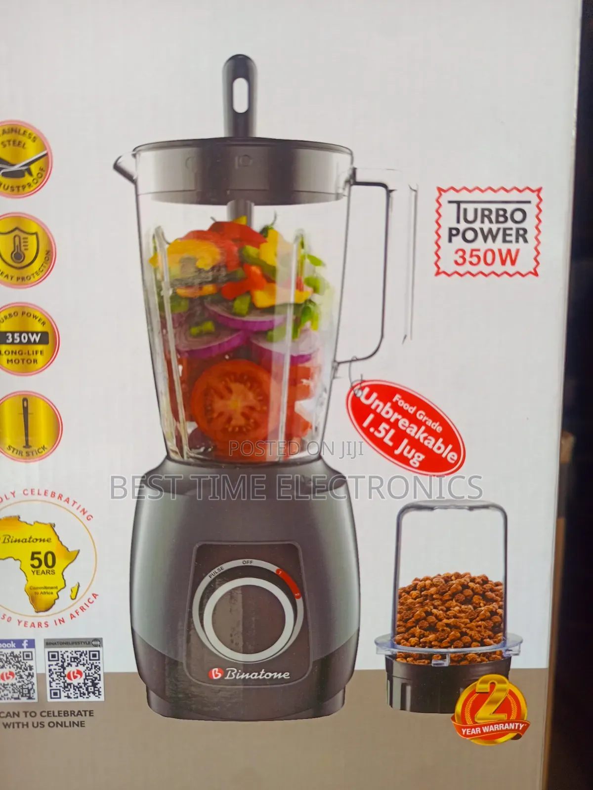 Binatone Blender/Grinder and Smoothie Maker 470