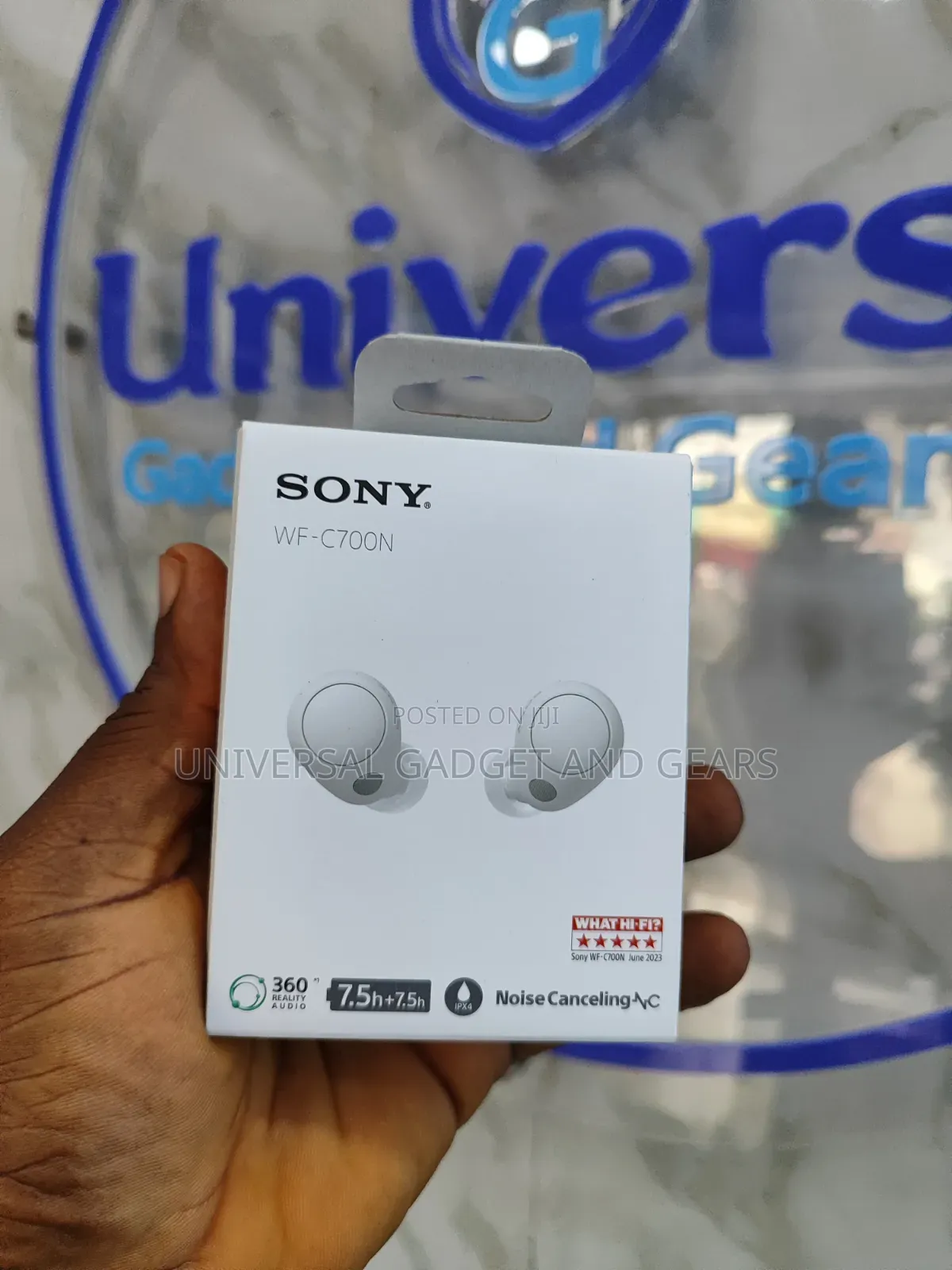 Sony Wf-C700n Wireless, Bluetooth, Noise Cancelling Earbuds White