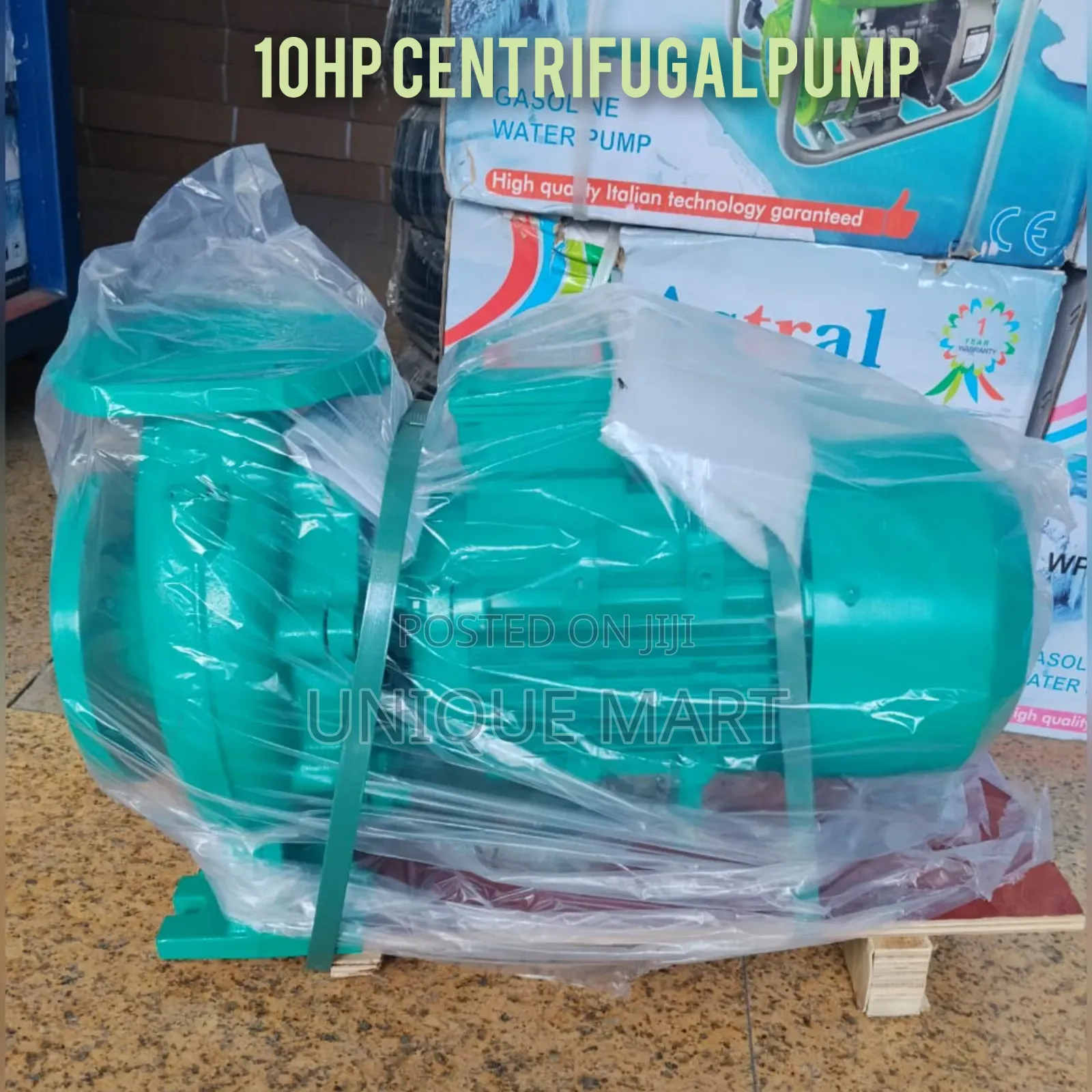 10hp Industrial Centrifugal Pump.100% Copper Coil