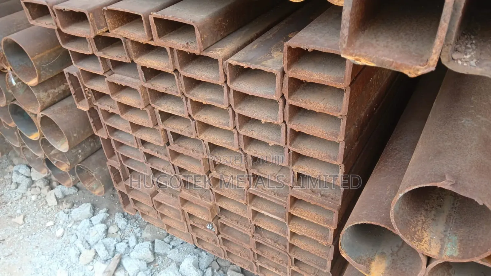 5x21⁄2 Rectangular Pipe 3mm