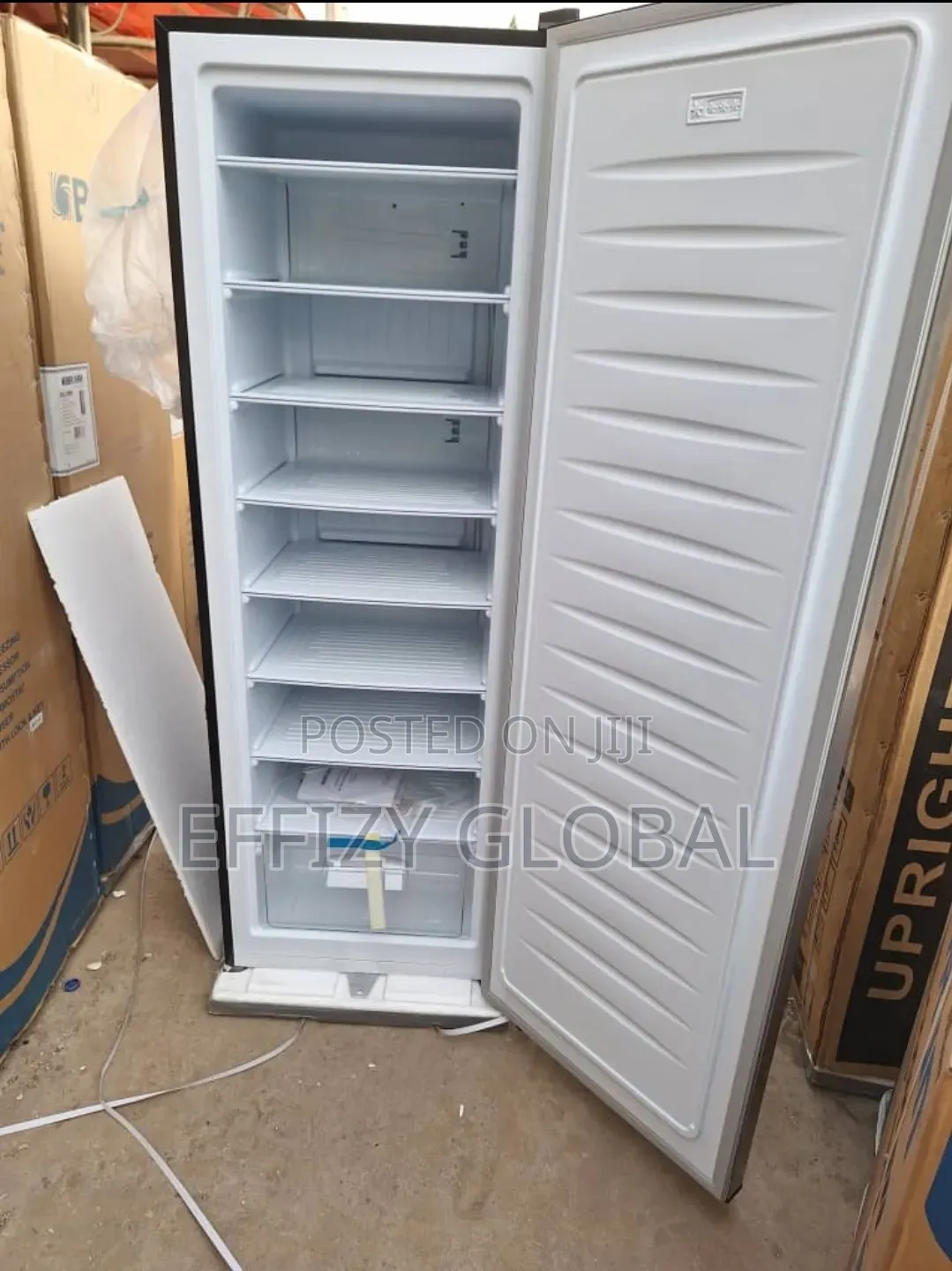 Brand New Bruhm 8-step Upright Standing Freezer.