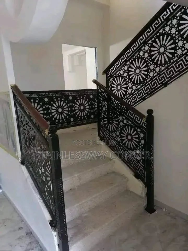 Lasercut Beautific Staircase Railing