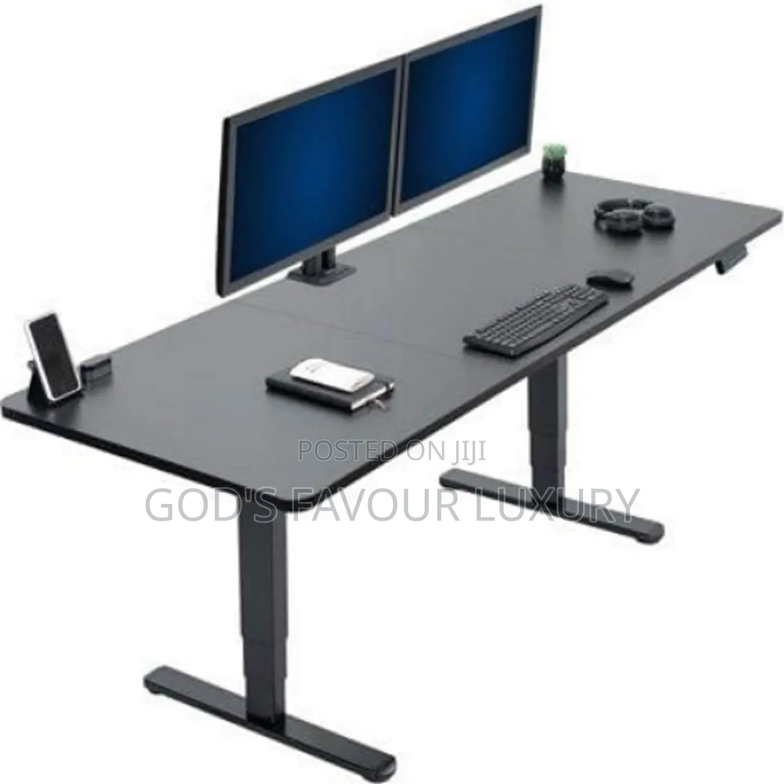 Electric Adjustable Height Desk - 1.4m