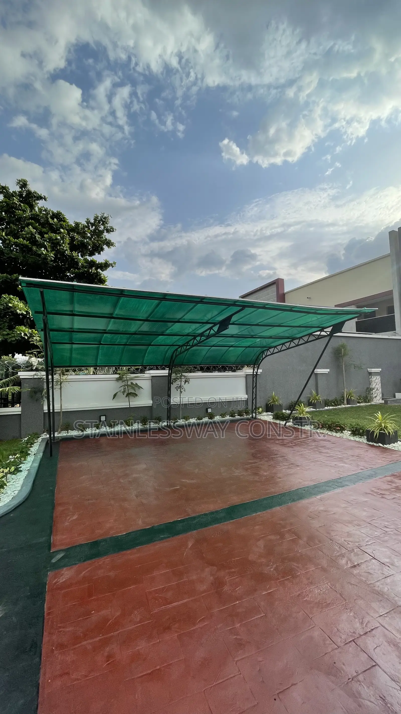 Carport Green Skylight at Garki