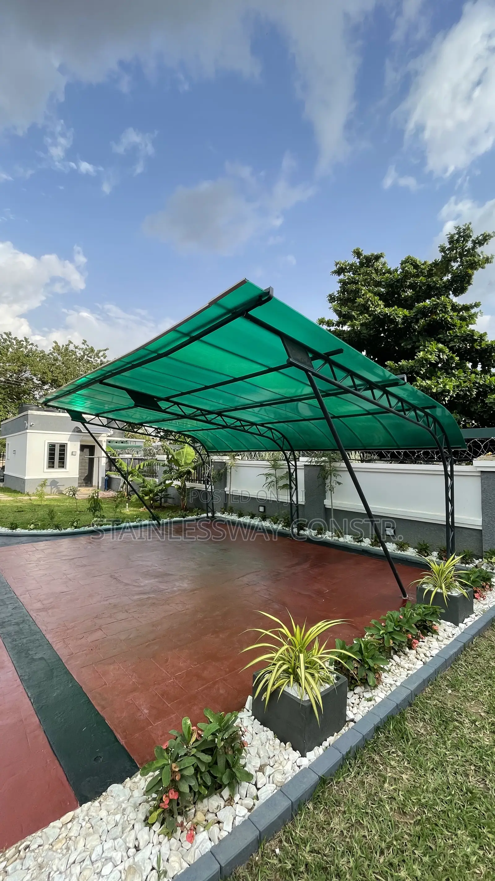 Carport Green Skylight at Garki