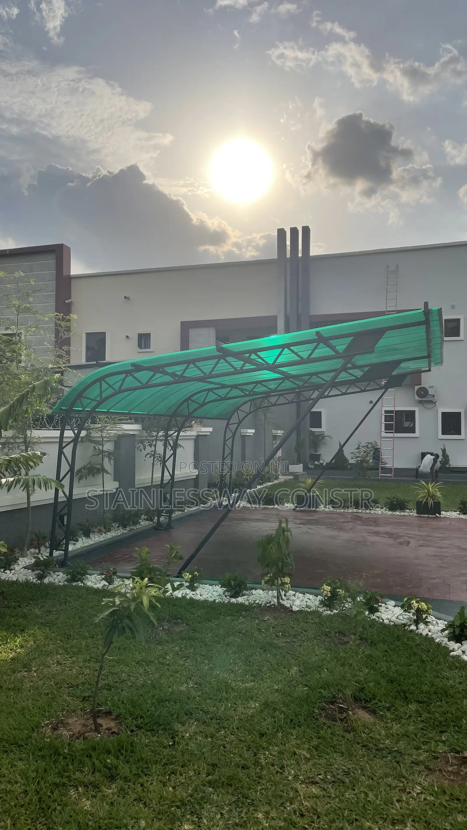 Carport Green Skylight at Garki