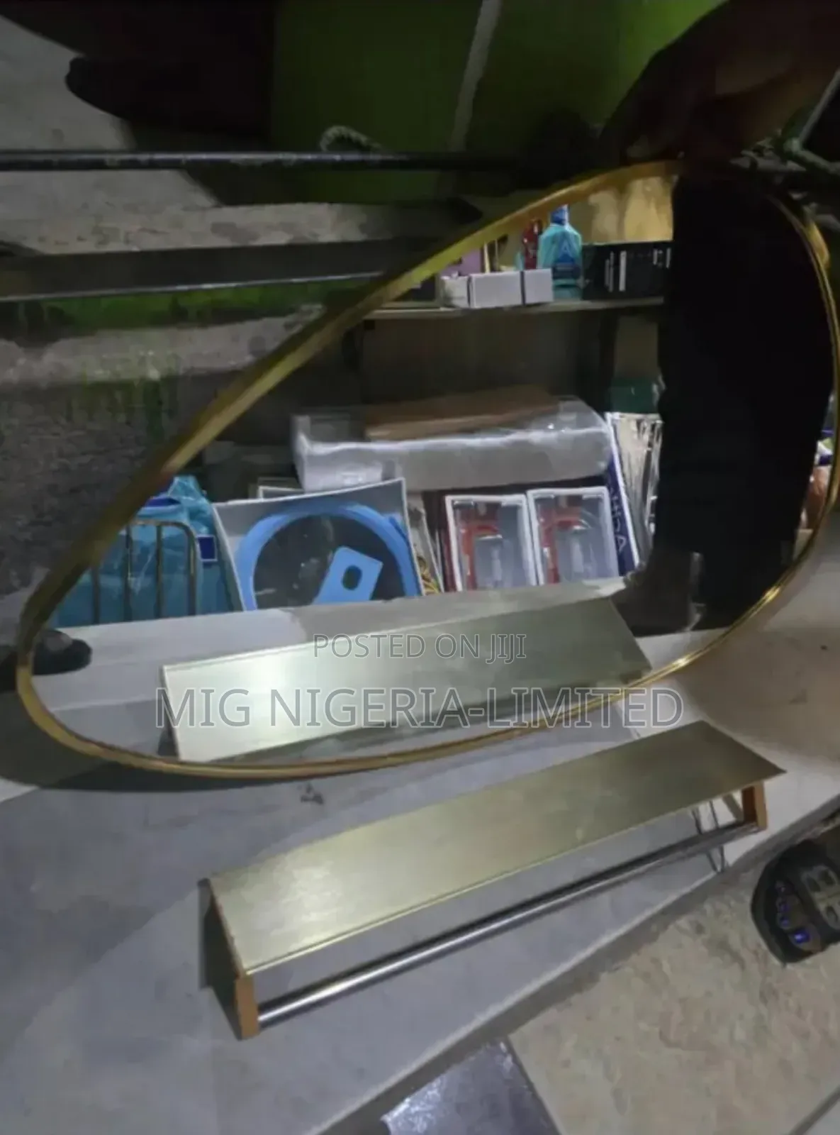 Eagle Eye Vintage Royal Premium Oval Bathroom Mirror 50xcm70cm