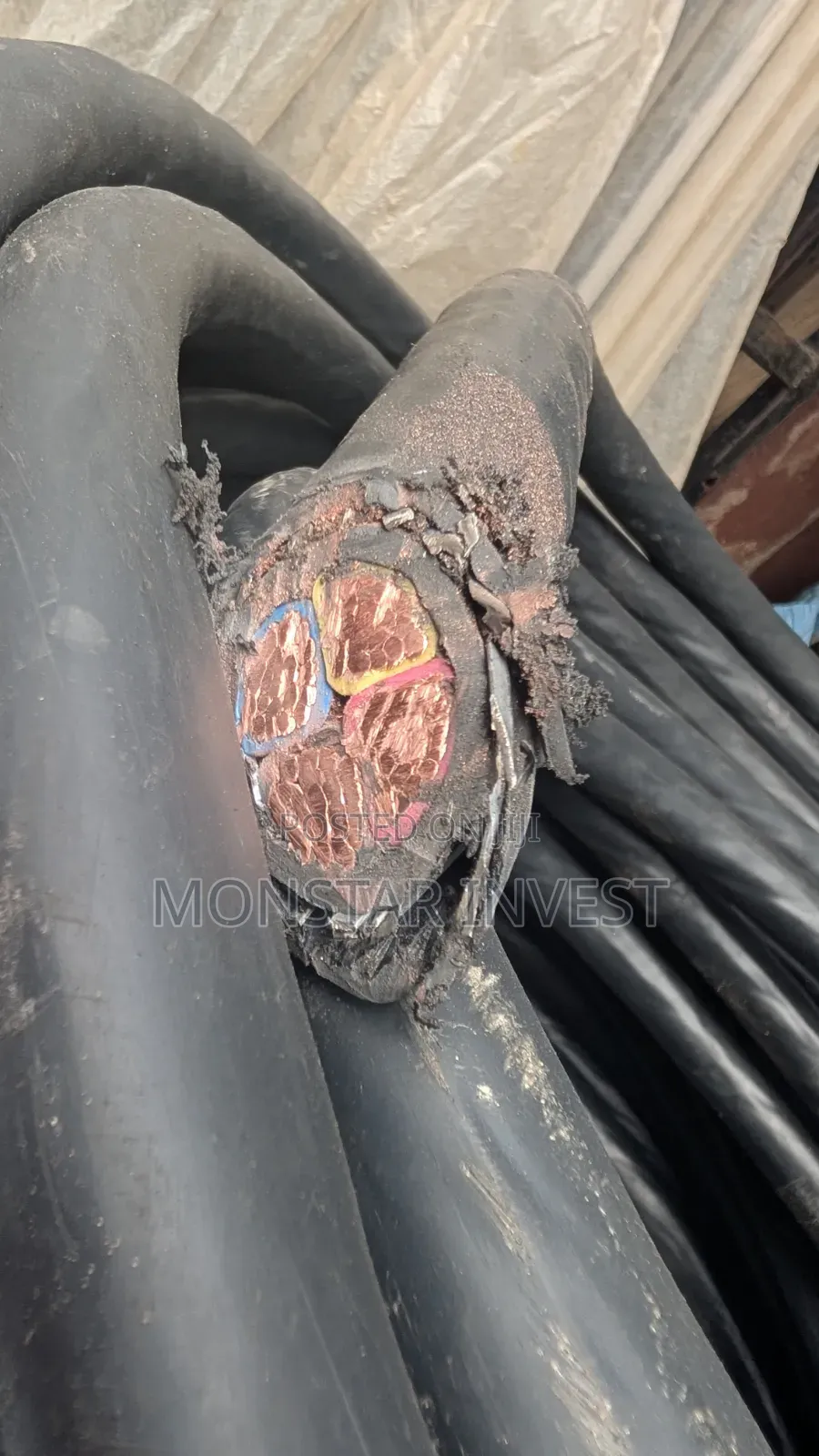50mm 4core Armored Cable