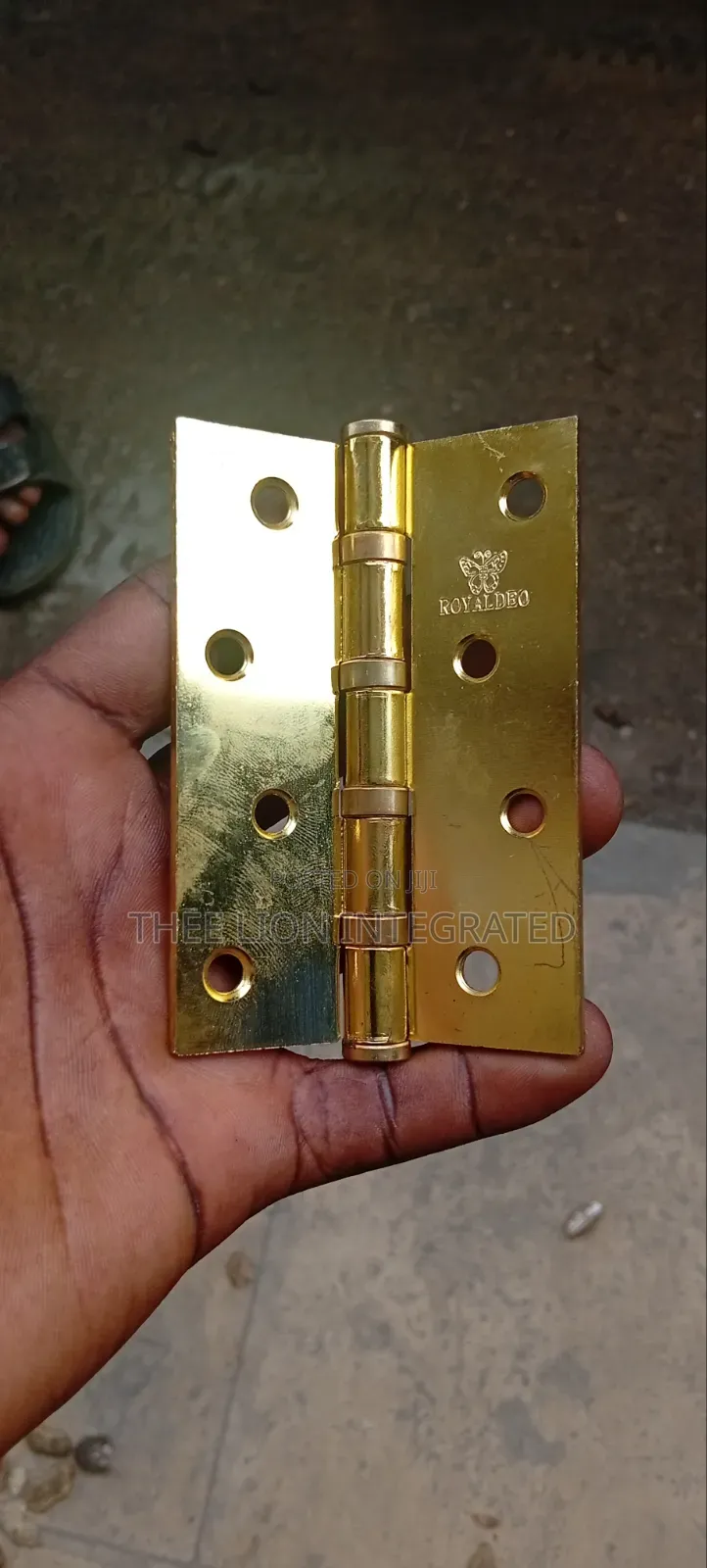 Royaldeo Luxury Gold Door Hinge - 4 Inch Ball Bearing