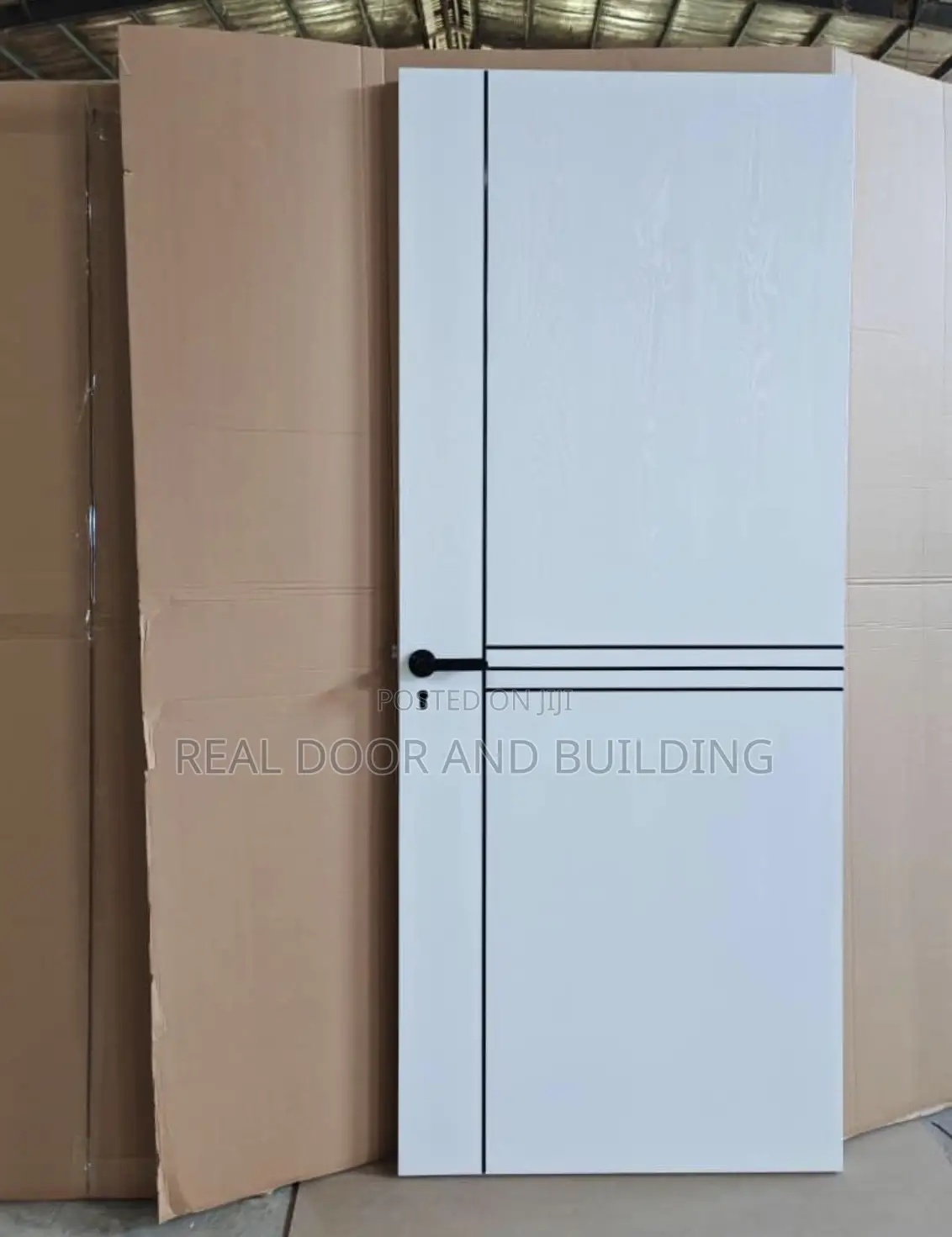 New Offloaded White HDF Wooden Door (63lad)