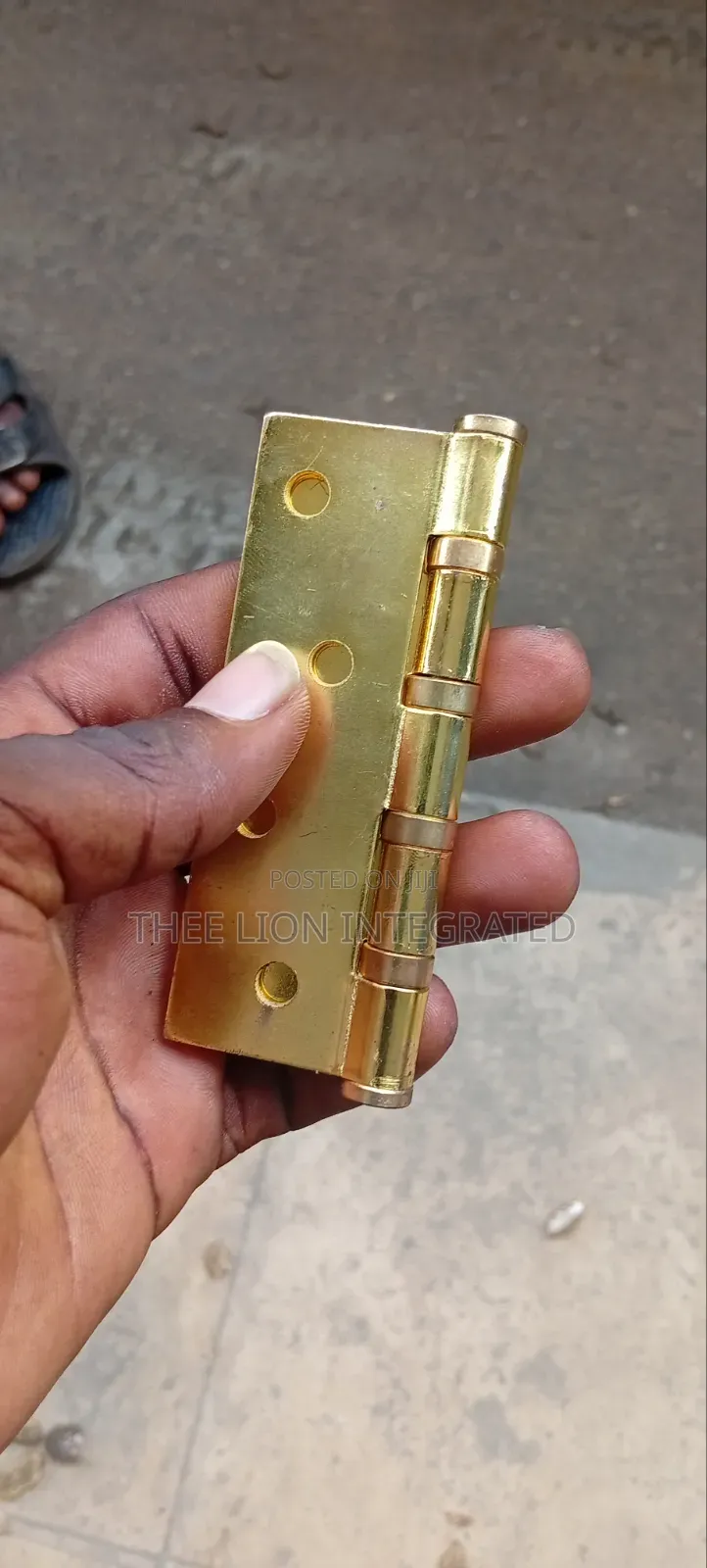 Royaldeo Luxury Gold Door Hinge - 4 Inch Ball Bearing