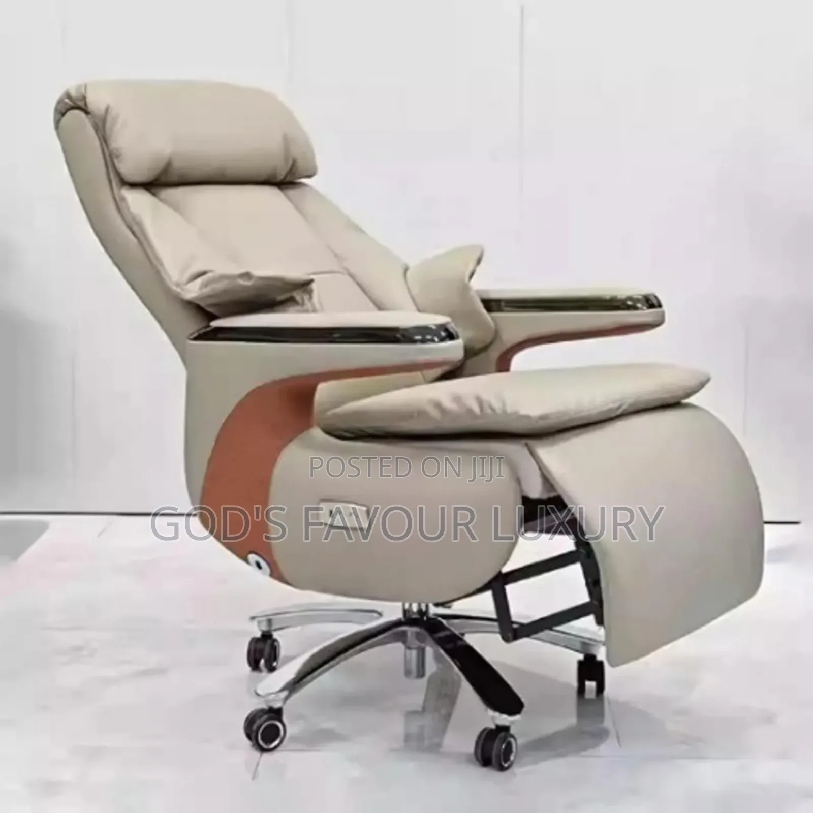 Rovar Electric Recliner Chair - Beige