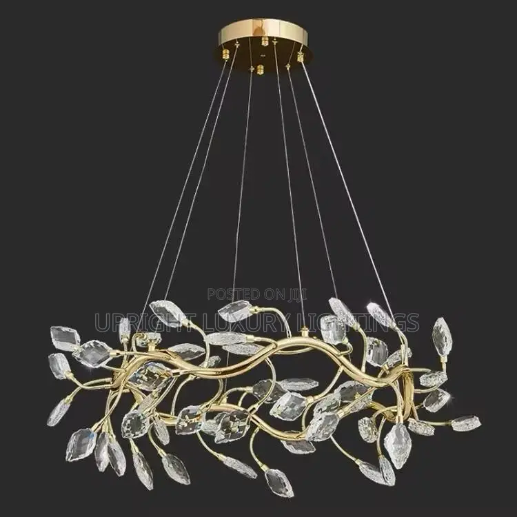 Luxury Led Crystal Chandelier Lite