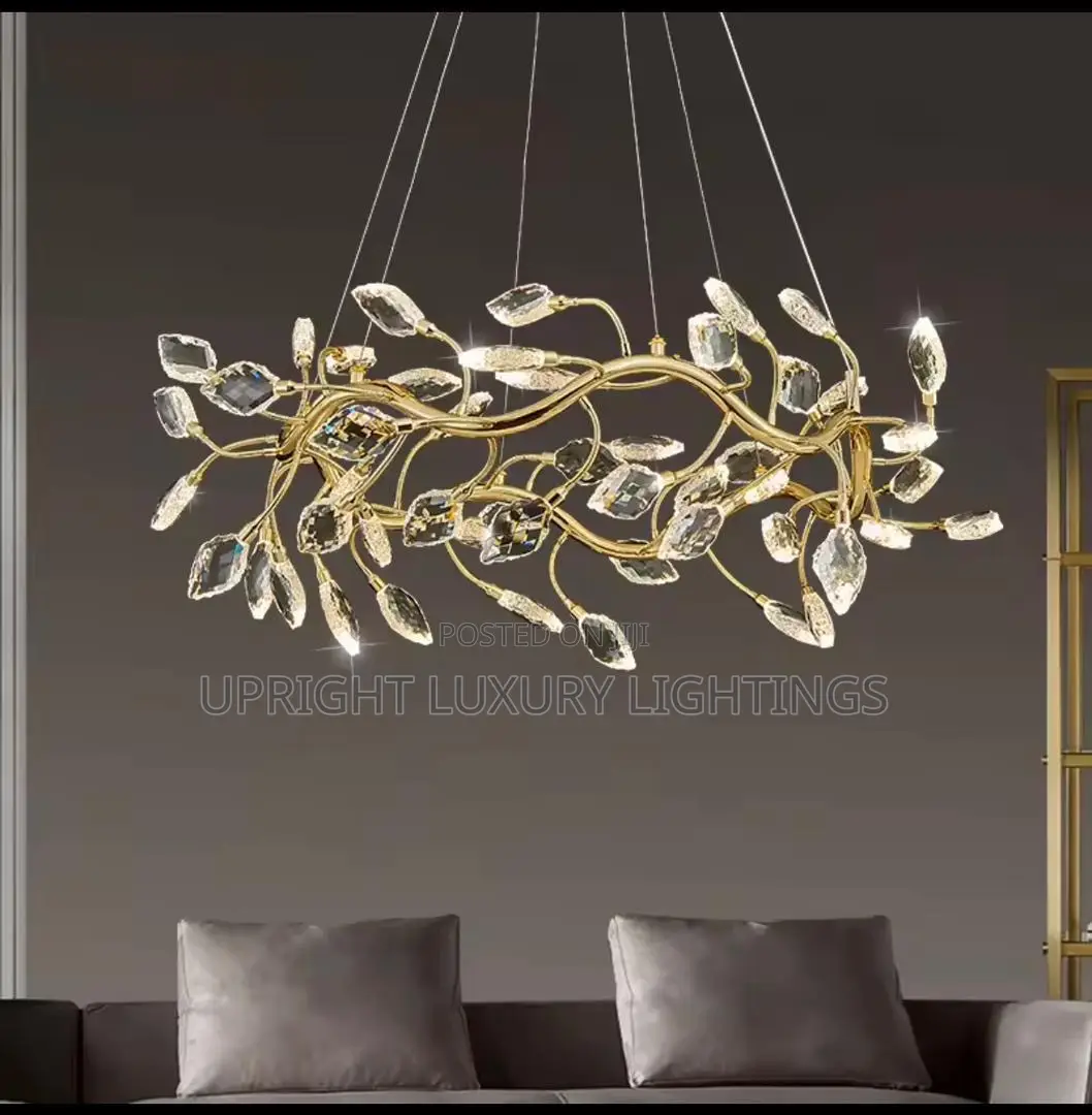 Luxury Led Crystal Chandelier Lite