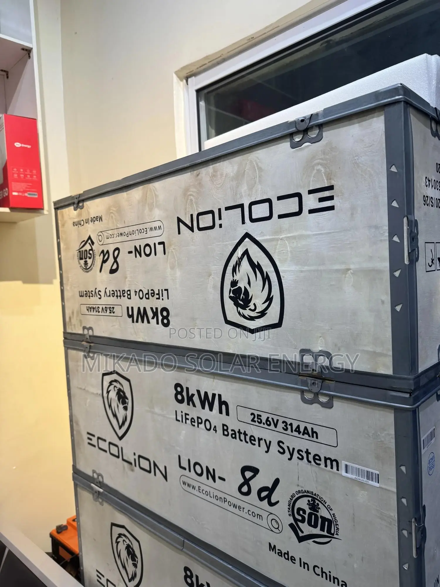 Brand New Ecolion 8kwh 24v Lithium Ion Battery Available