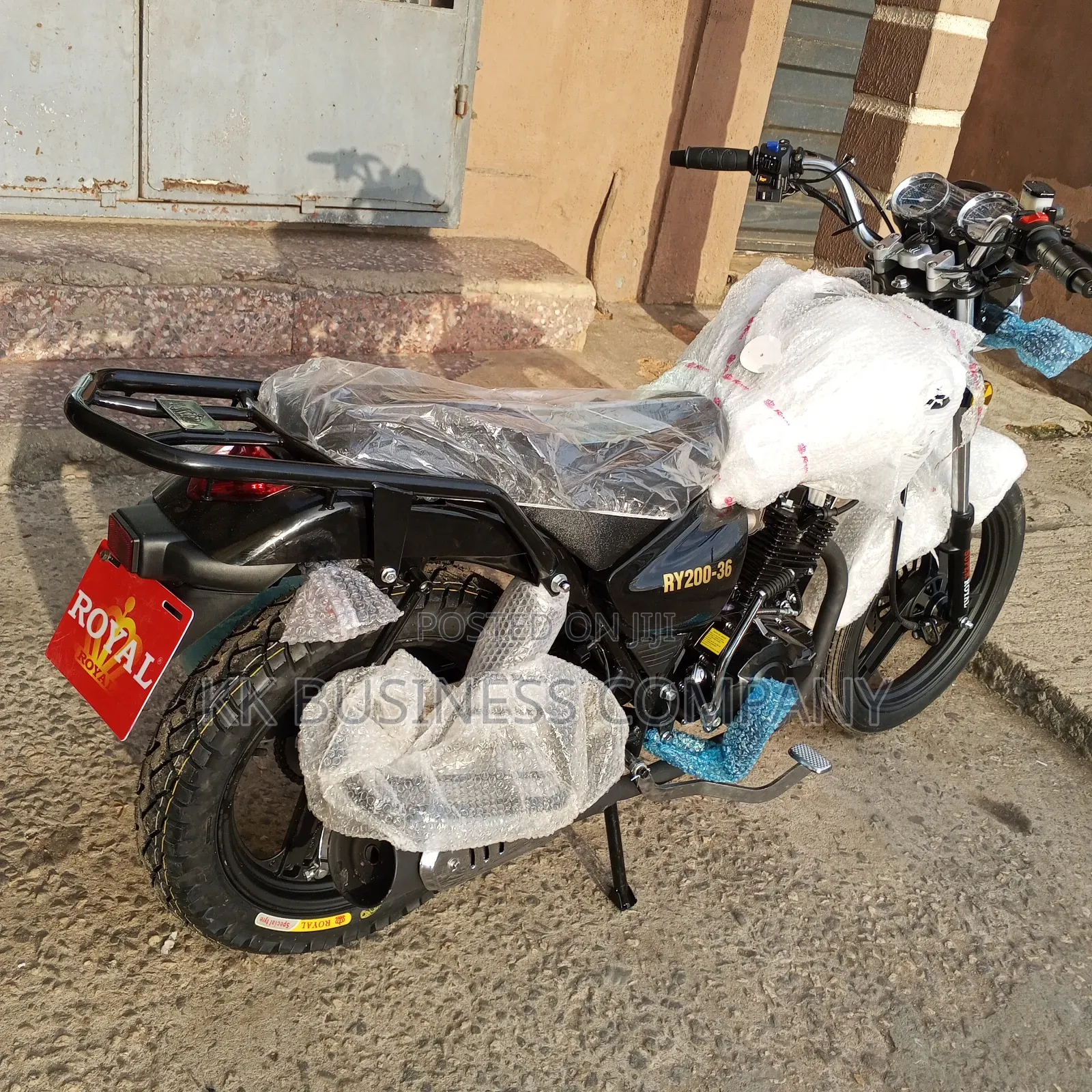 New Royal Motorcycle 2025 Black