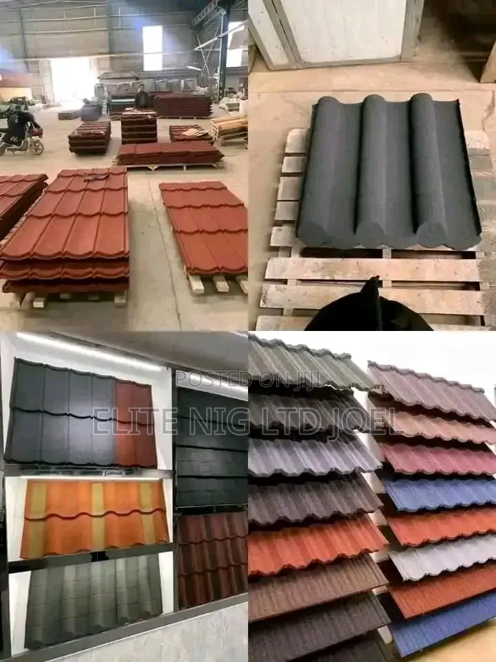 Elegance Gerard Stone Coated Roofing With 50yrs Warranty in Lagos