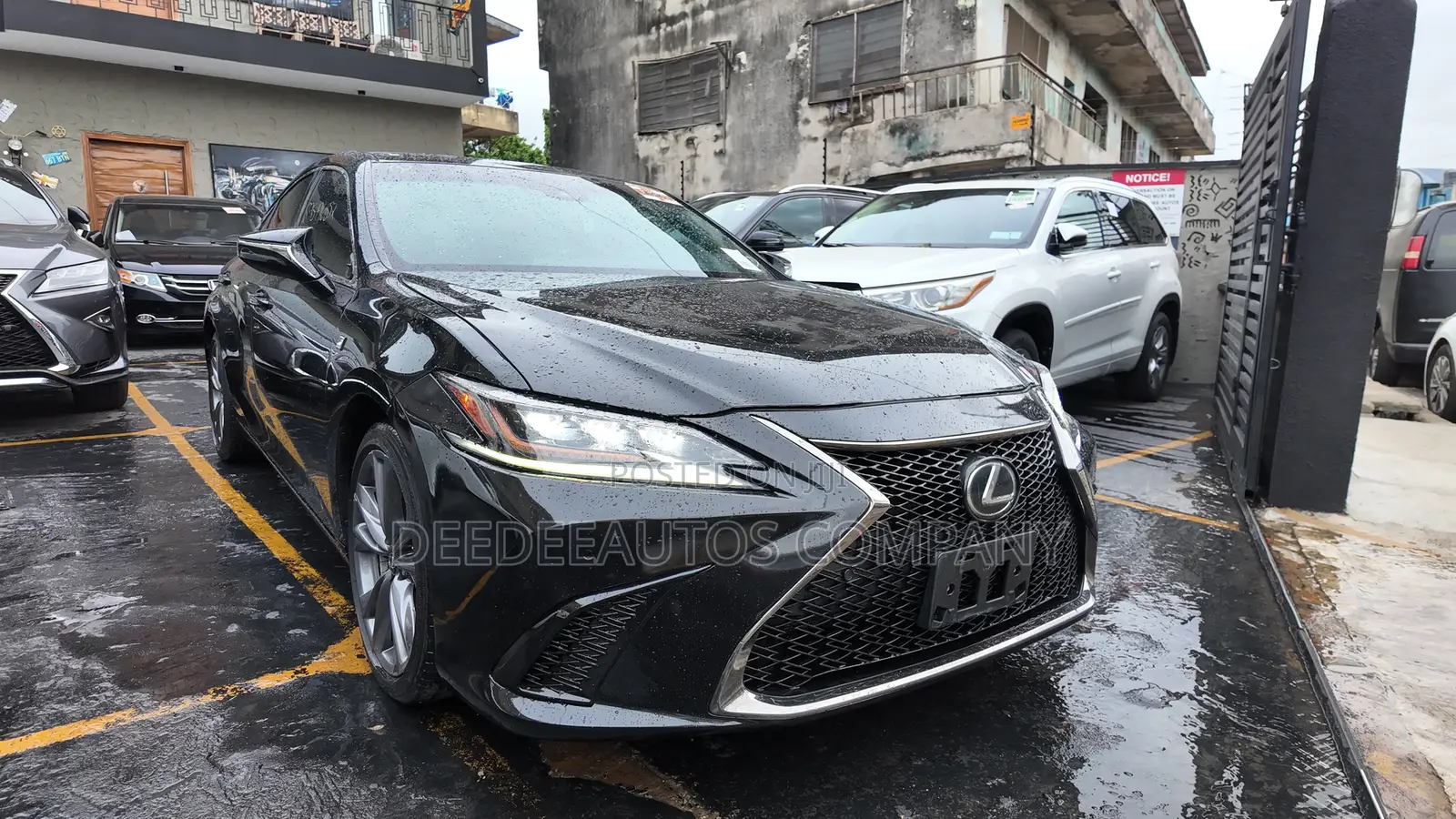 Lexus ES 350 F Sport FWD 2019 Black