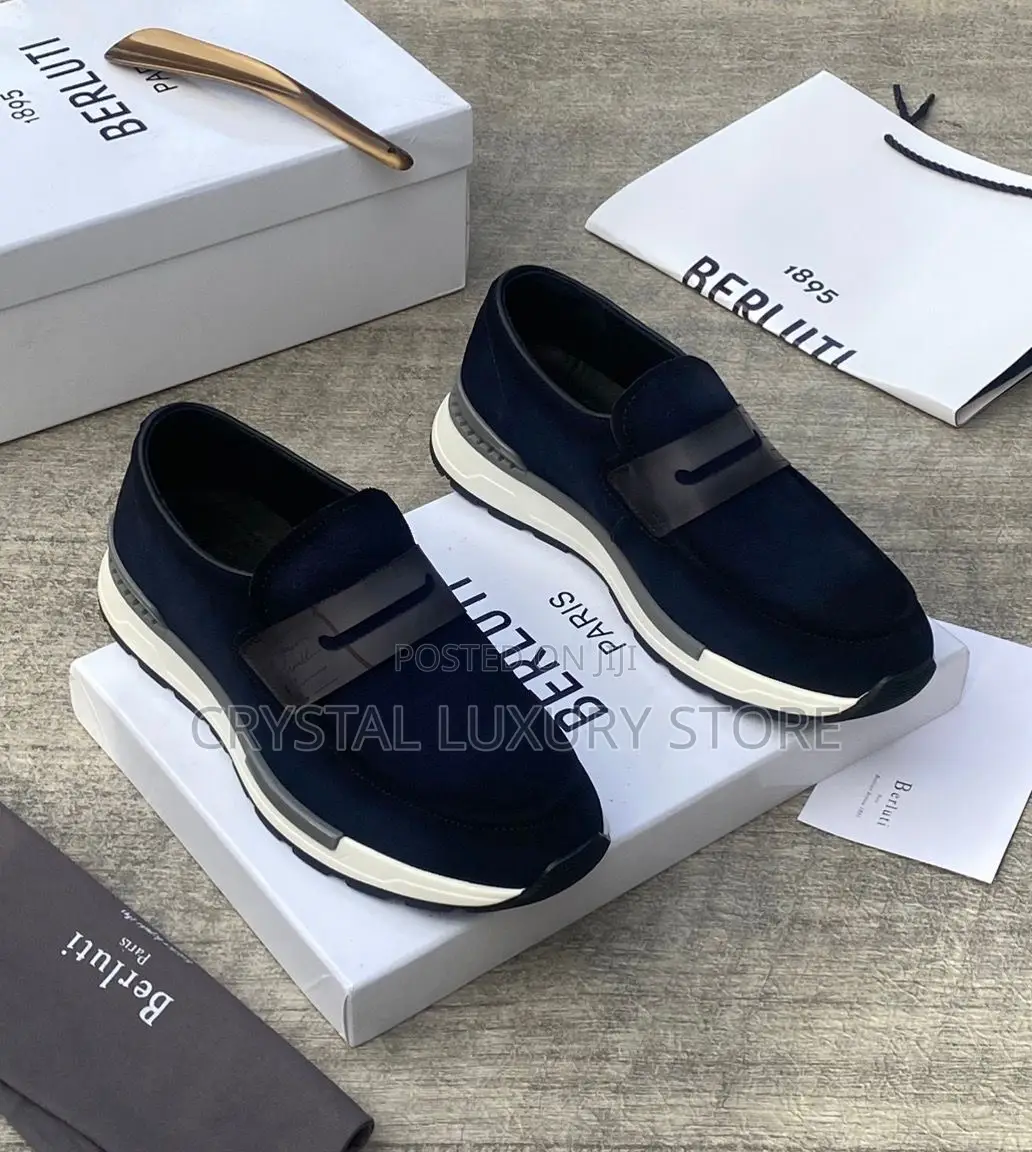 Berluti Quality Luxury Men Sneakers