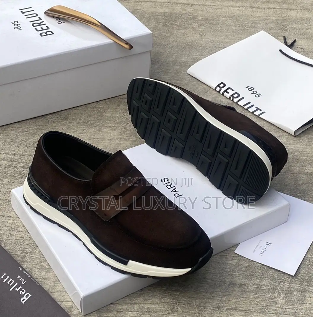Berluti Quality Luxury Men Sneakers