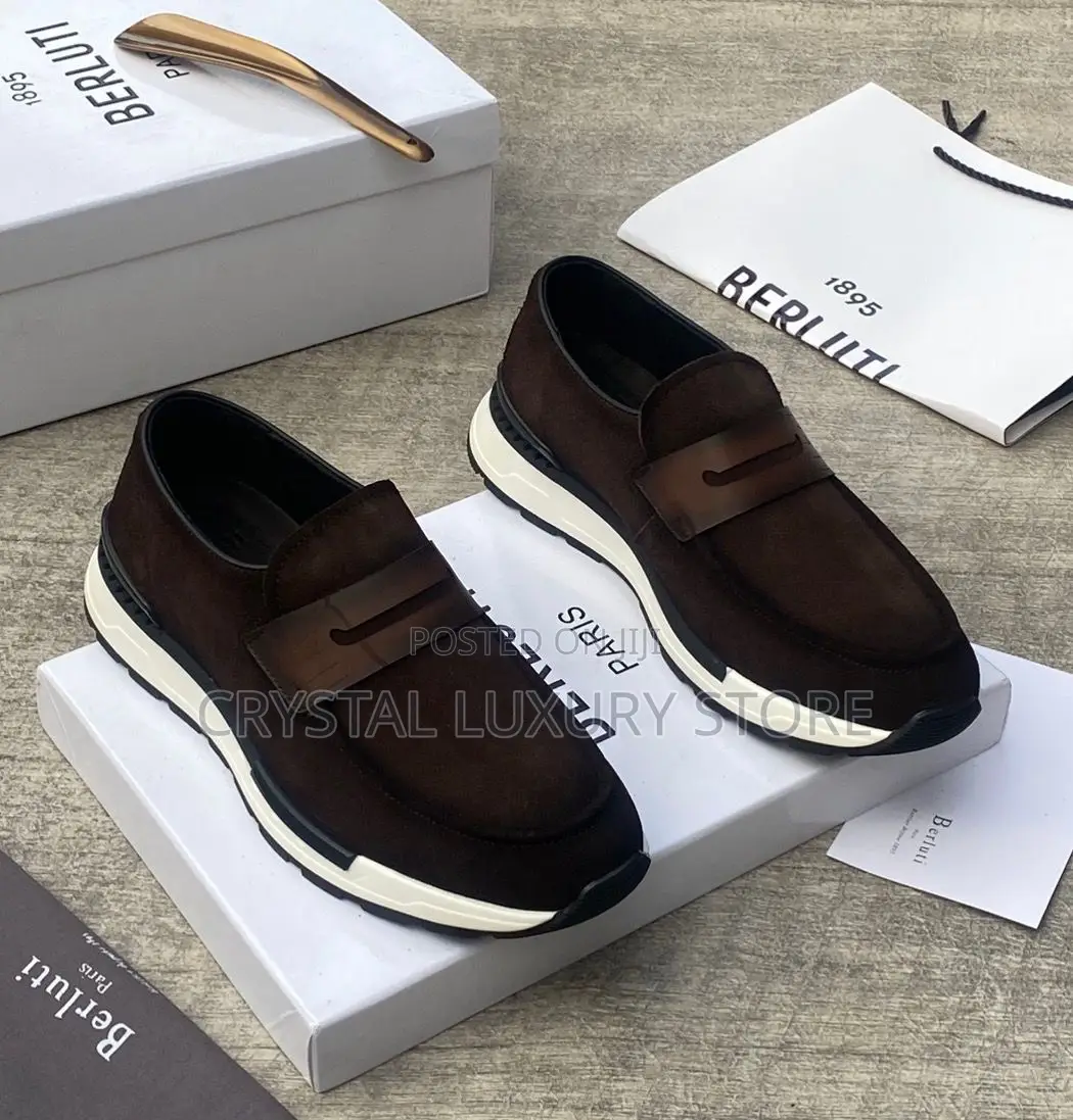 Berluti Quality Luxury Men Sneakers
