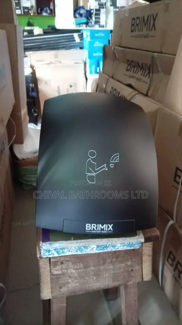 Brimix Black Hand Dryer