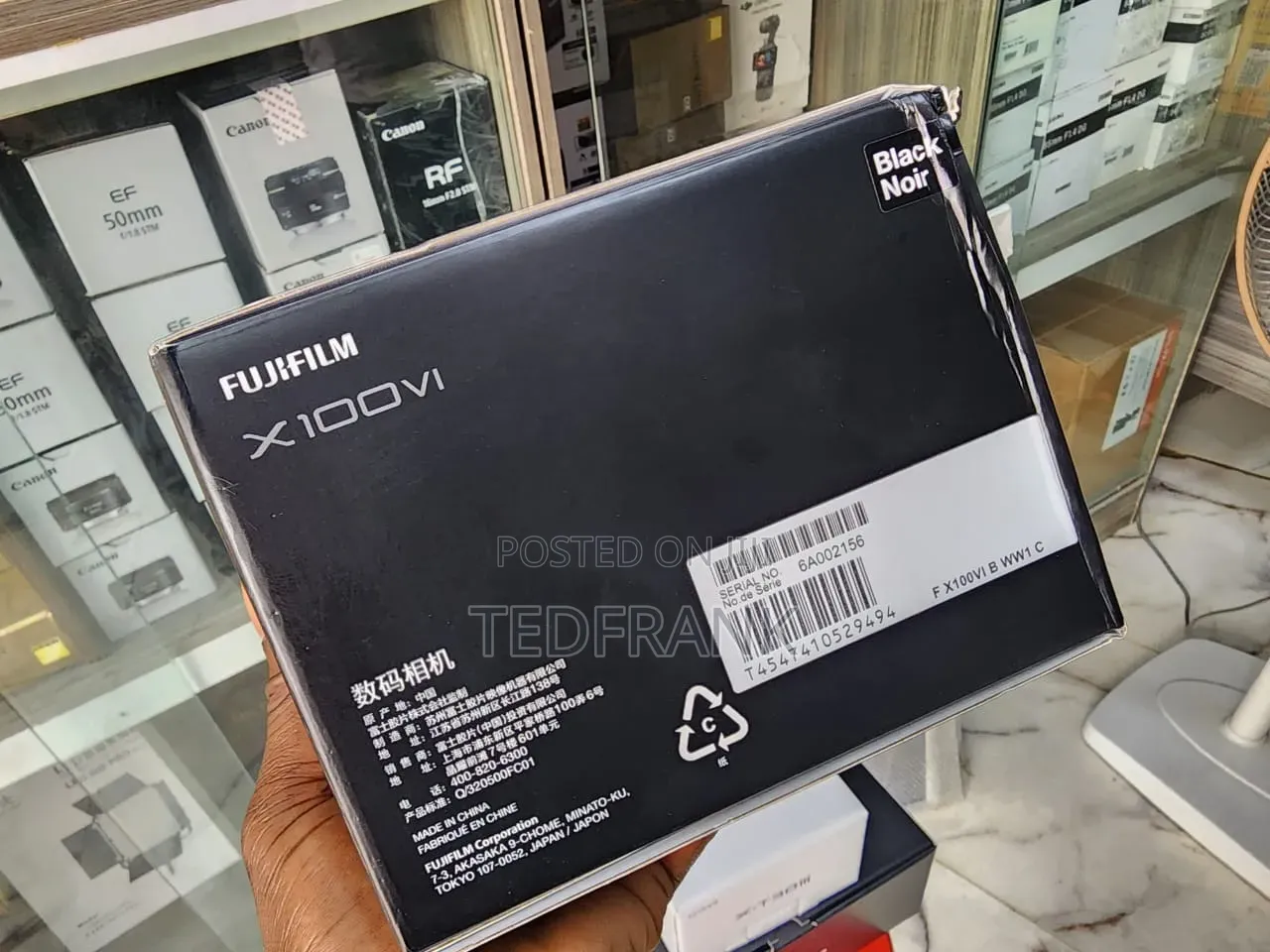Fujifilm X100vi Digital Camera.