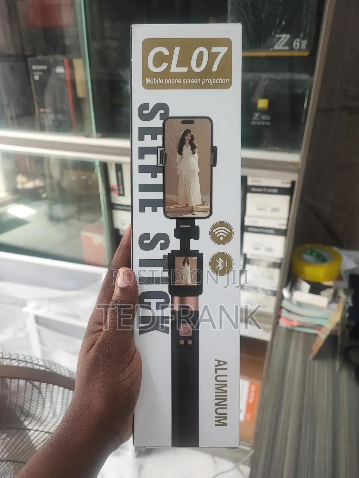 Cl07 Mobile Phone Screen Projection Selfie Tripod Stick