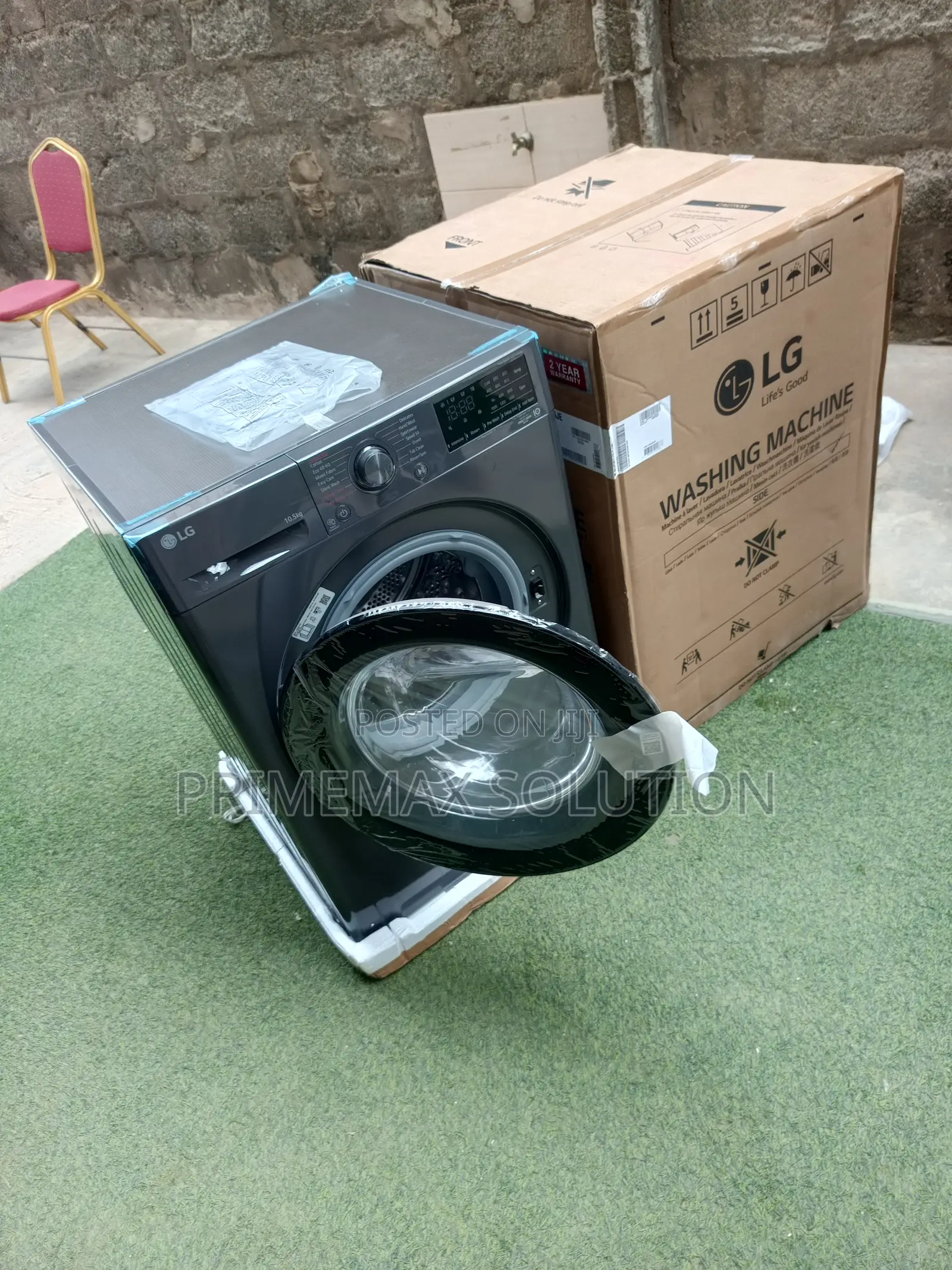Lg 10.5kg Premium Washing Machine Turbowash Steam