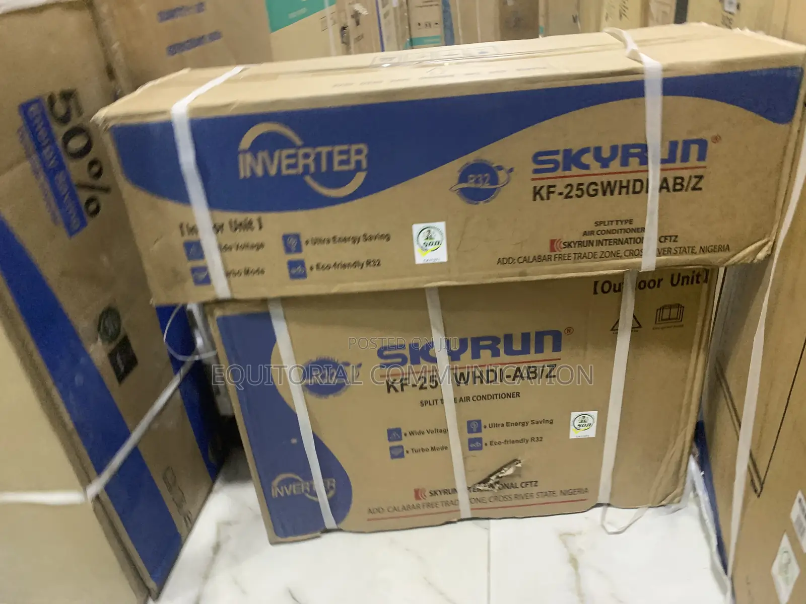 Skyrun 1hp Kf-25gwhdi-Ab/Z Powerful Split Air Conditioner