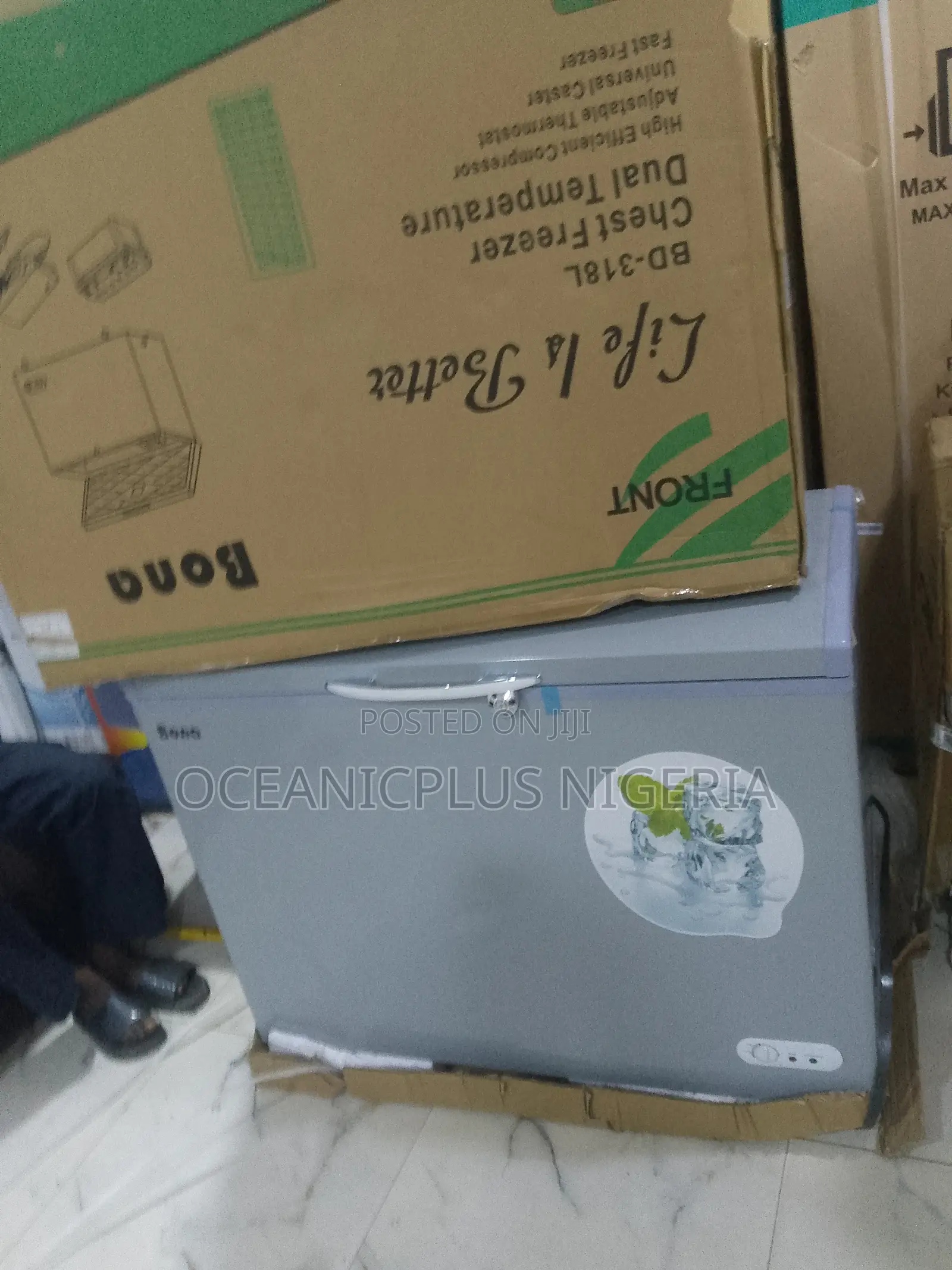 Bona 318l Solar Chest Freezer Bd318l Large Capacity
