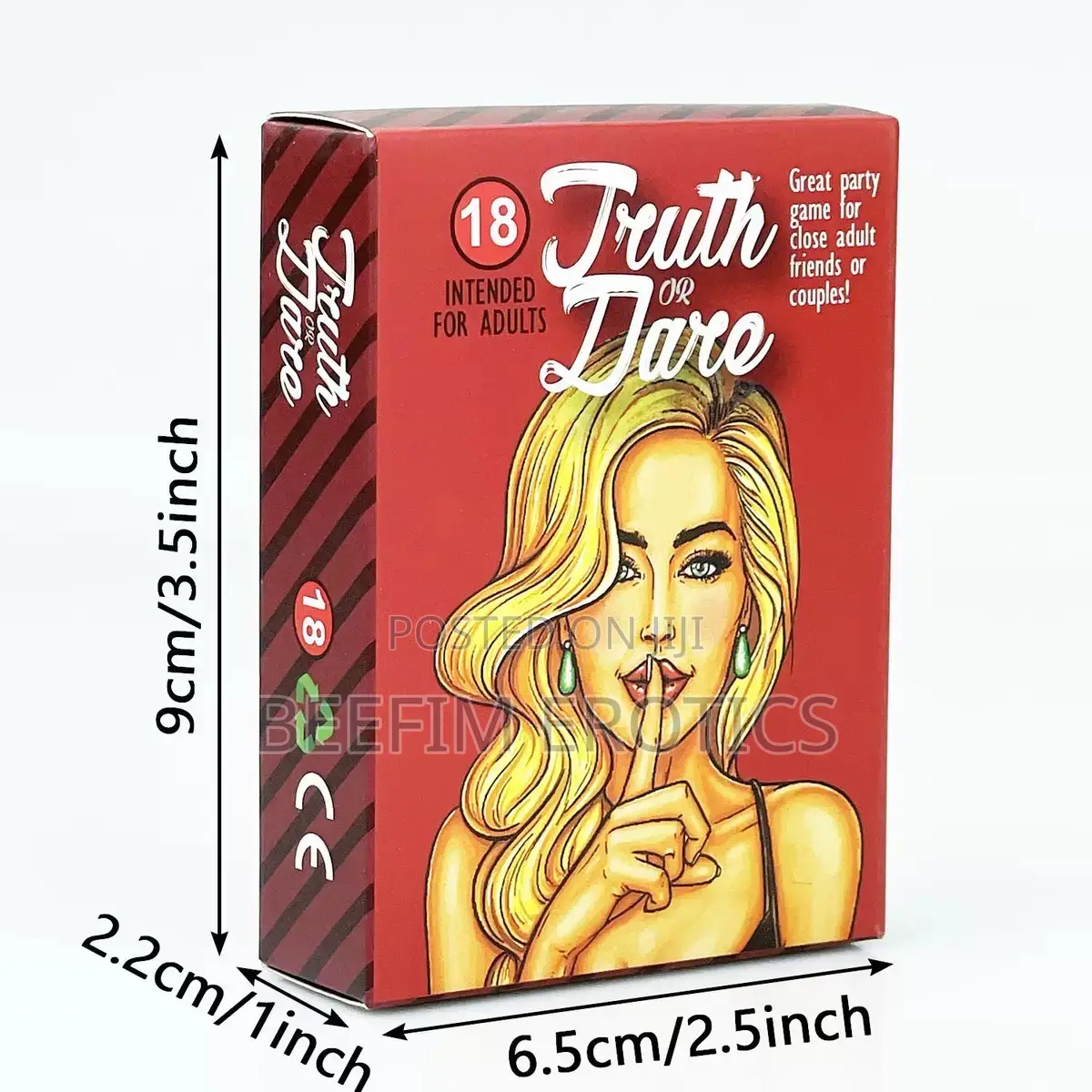 Truth or Dare for Friends House Party Game Card