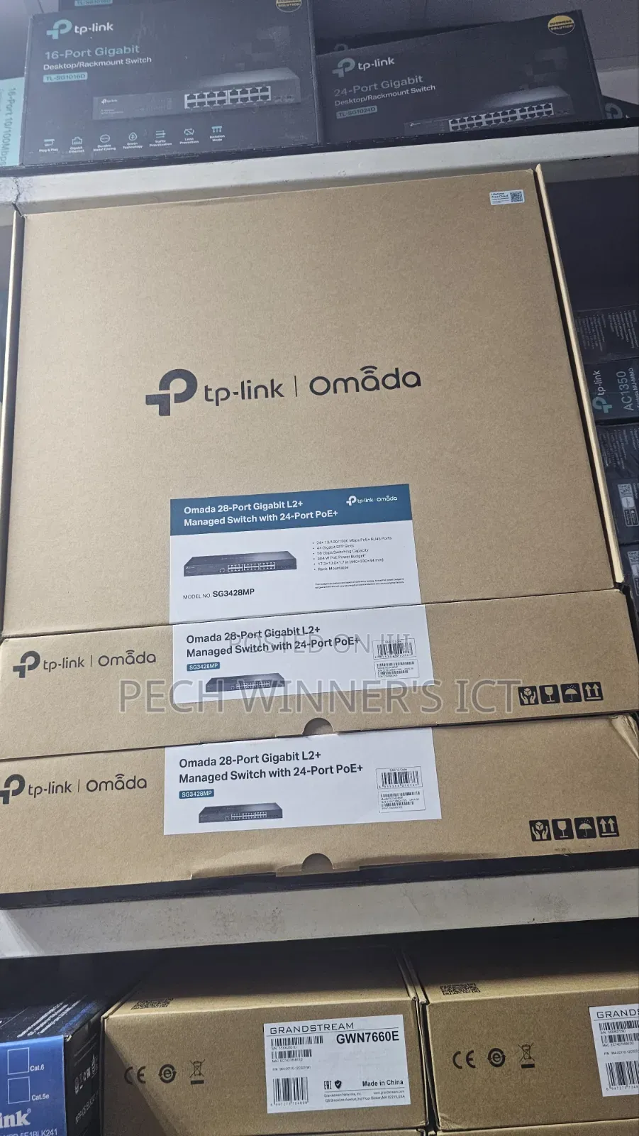 Tp Sg3428mp Gigabit Poe Switch