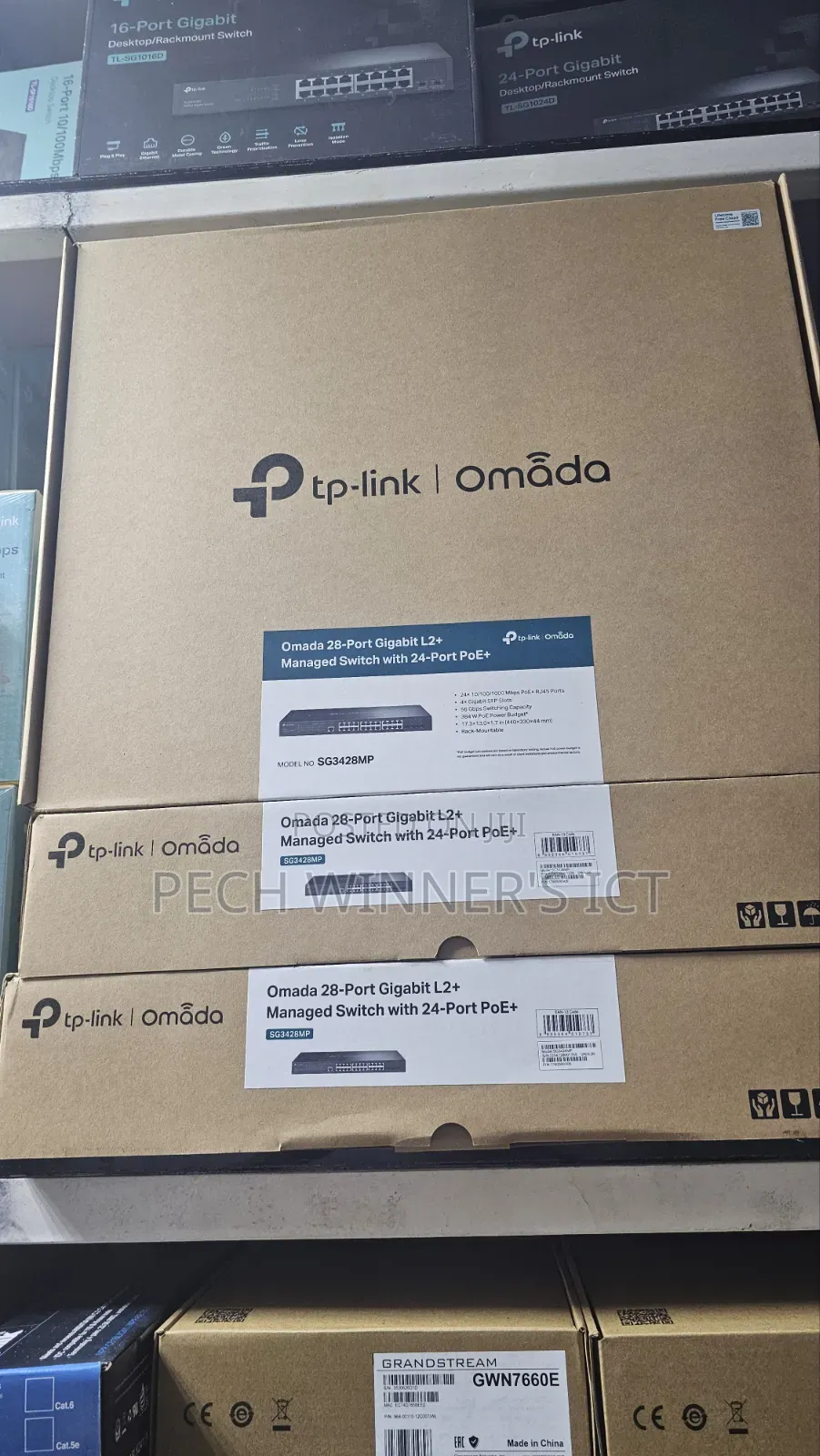 Tp Sg3428mp Gigabit Poe Switch