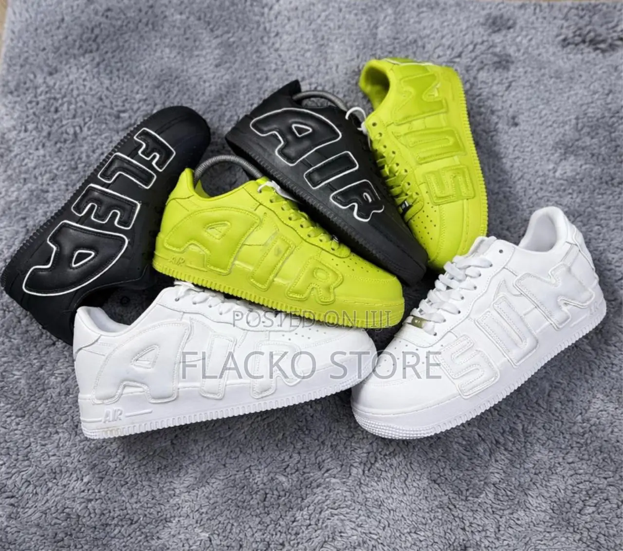 Original Nike Air Force 1 Cactus Plant Flea Market Sneakers