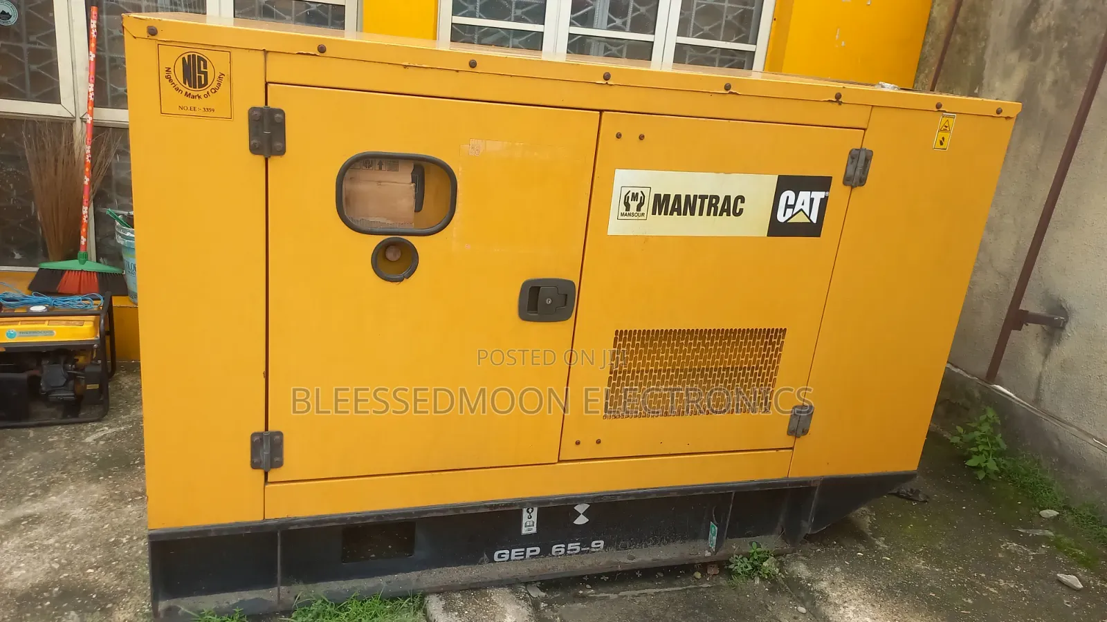 Mantract Cat Soundproof Diseal Generator 65kva 3 Yrs Warrant