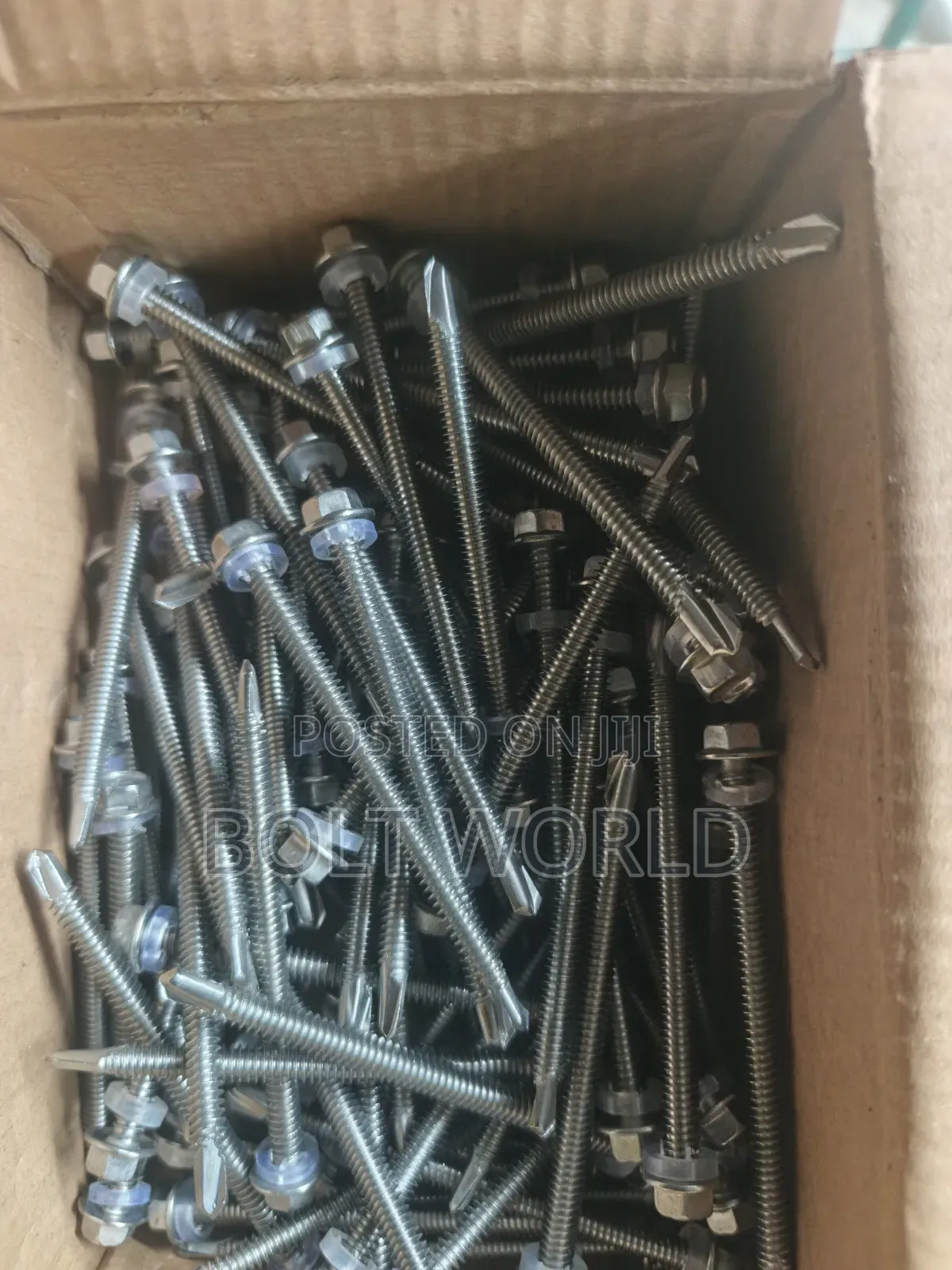 6.3*3" (75mm) Hex Self Drilling Screws Stainless A4