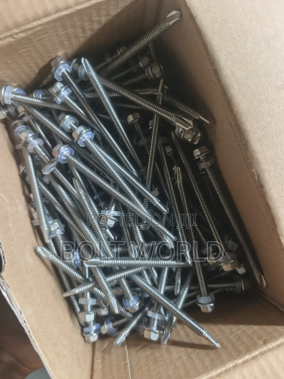 6.3*3" (75mm) Hex Self Drilling Screws Stainless A4