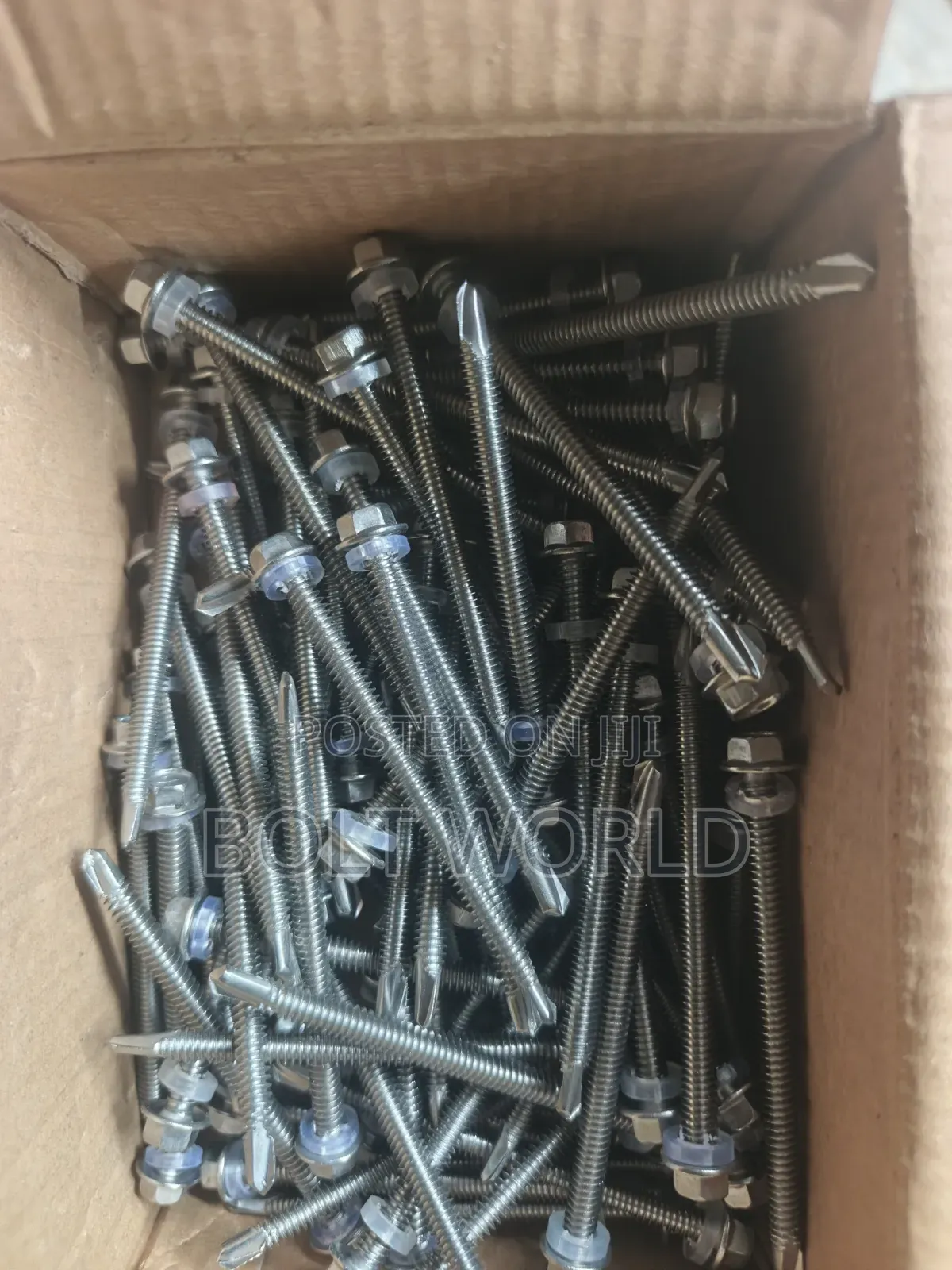 6.3*3" (75mm) Hex Self Drilling Screws Stainless A4