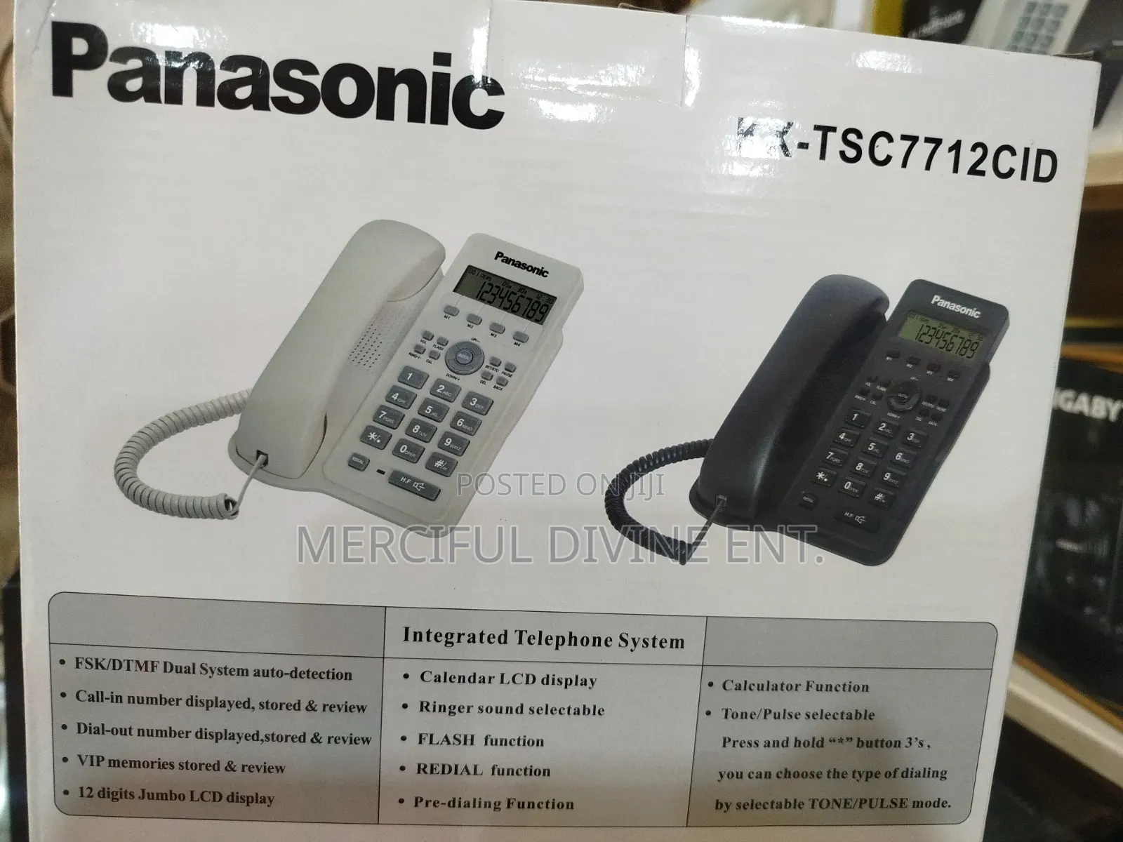 Panasonic Kx-tsc7712cid Intercom Phone