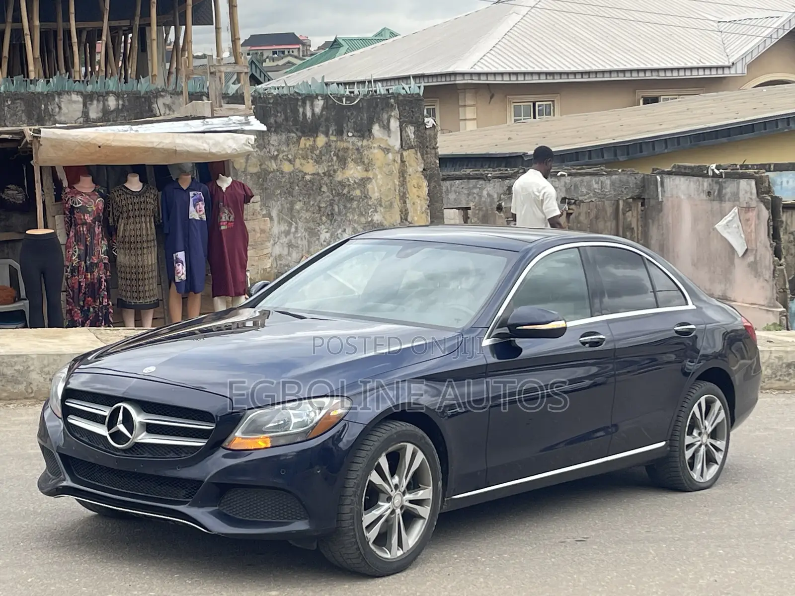 Mercedes-Benz C300 2015 Blue
