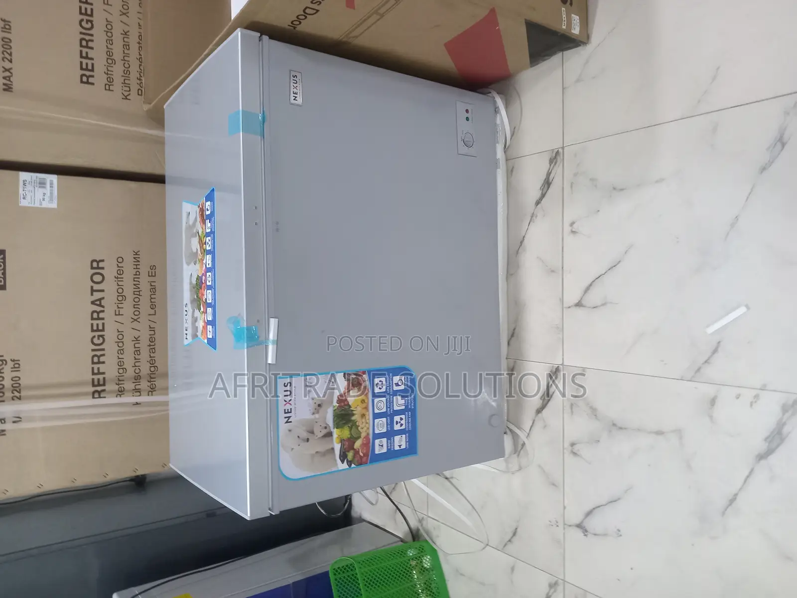 Spacious Nexus Nx-400g Deep Freezer for Storage