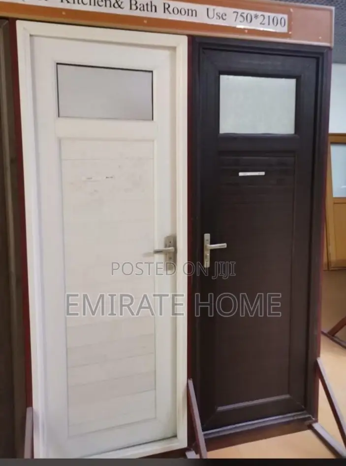 Toilet and Bathroom PVC Doors